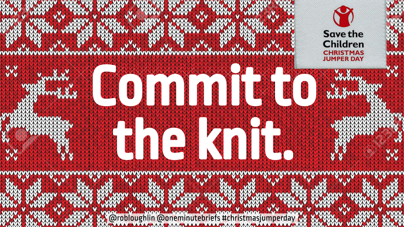 #CHRISTMASJUMPERDAY