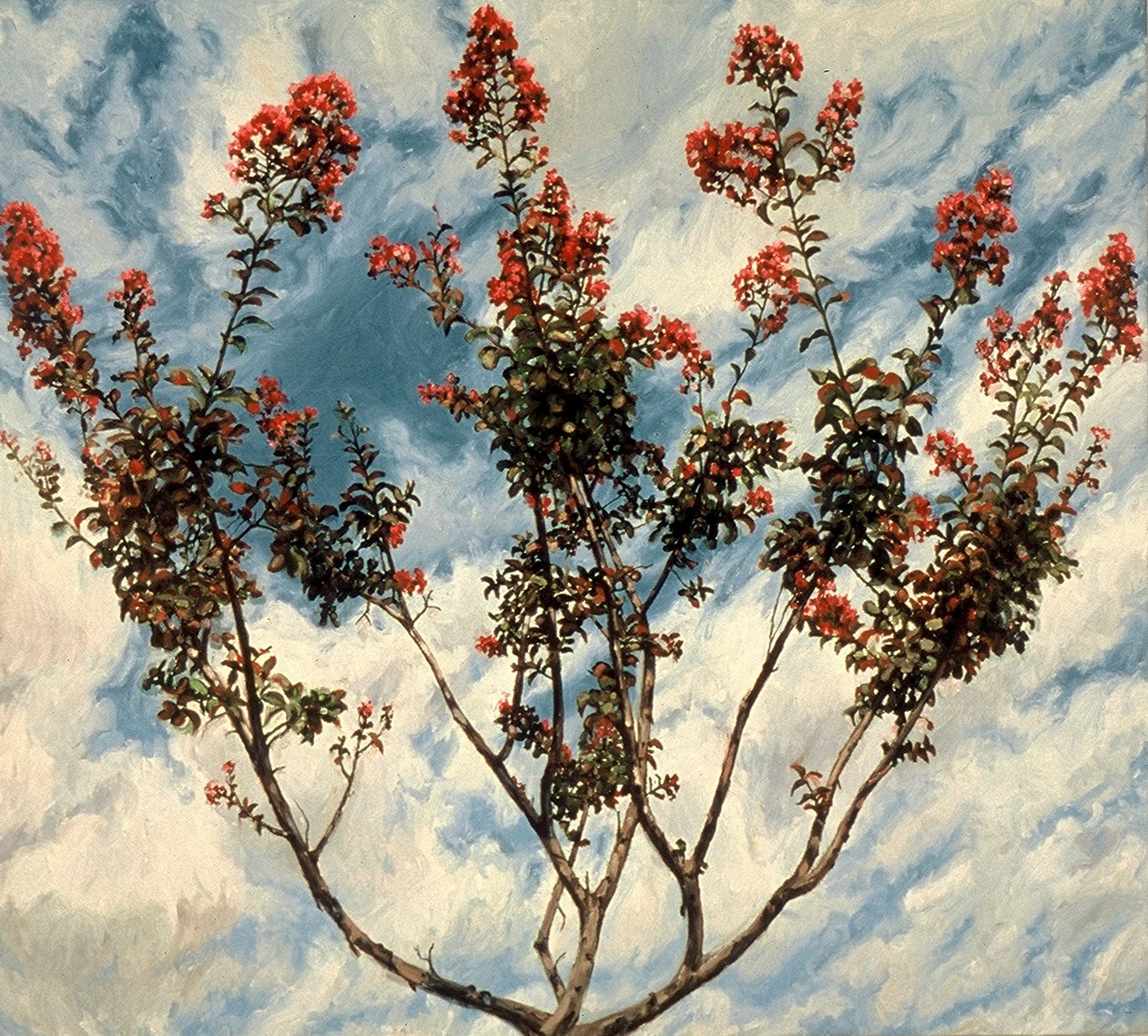 Defy, oil on canvas, 36in x 40in, 2003