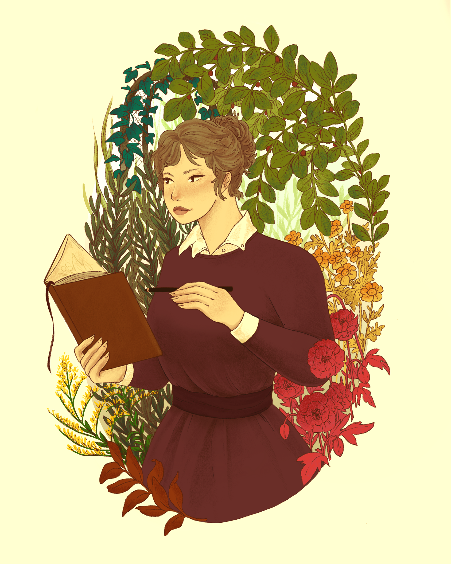 Portrait of Edith B. Holden