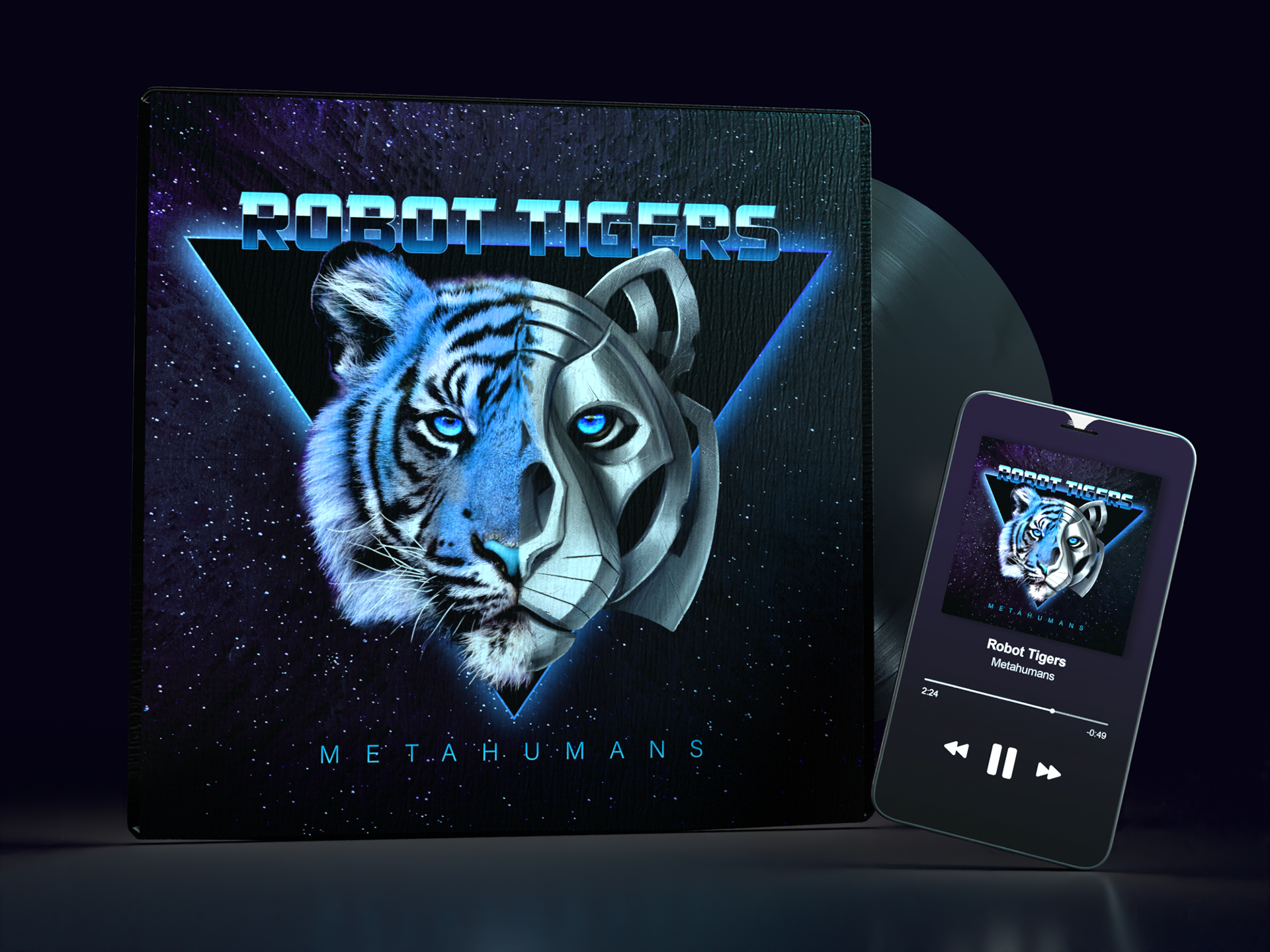 Album art and visualization (personal project)