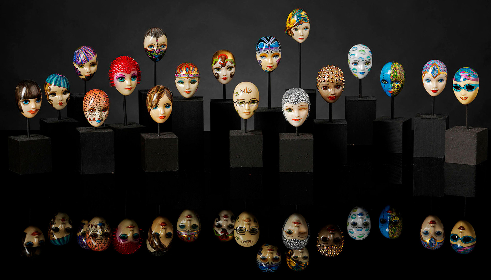 Peter Faust Porzellangesichter