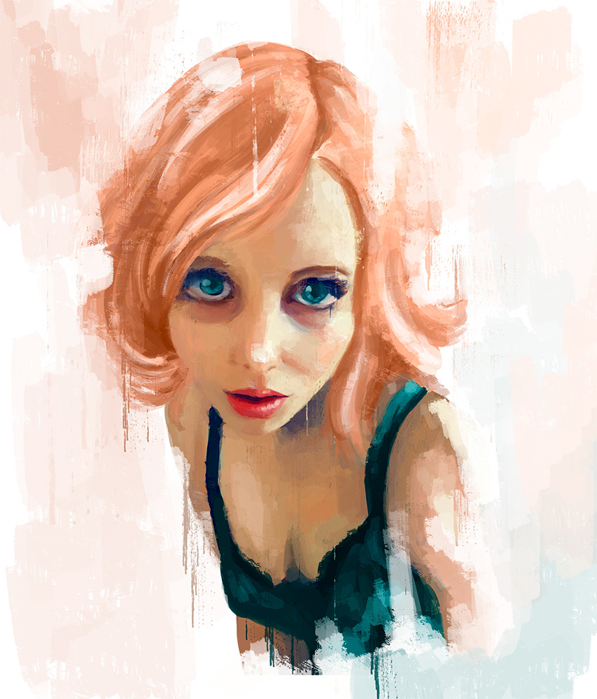 Pink portrait 2018