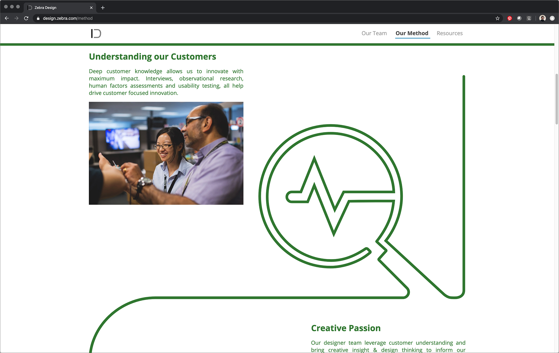 design.zebra.com method page