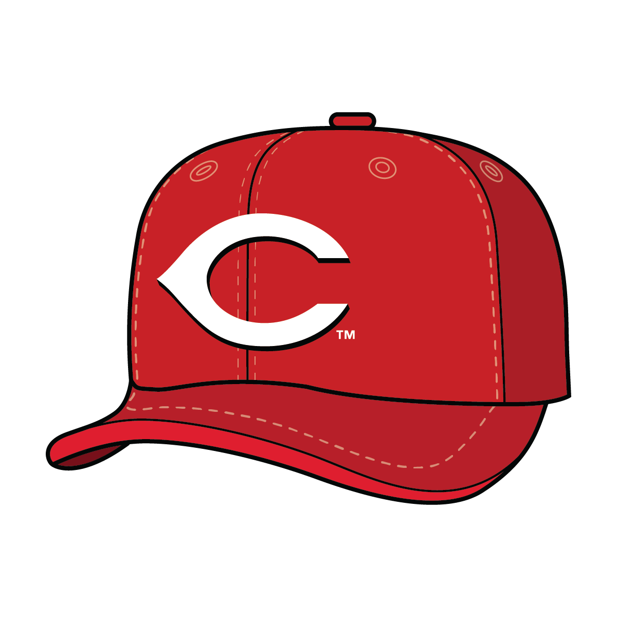 Jim Pan MLB Fans Baseball Hat Emojis