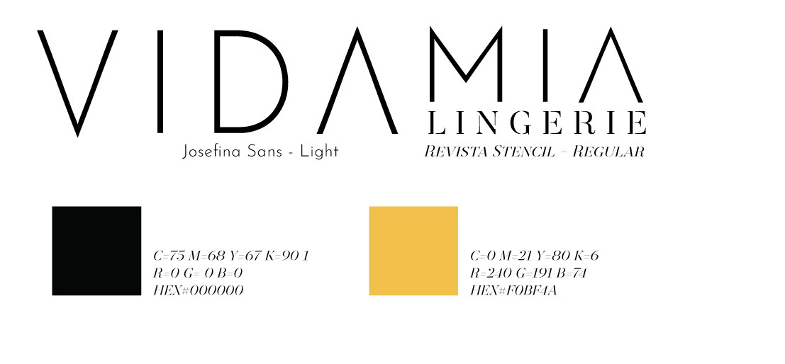 Vidamia boutique brand specifications.