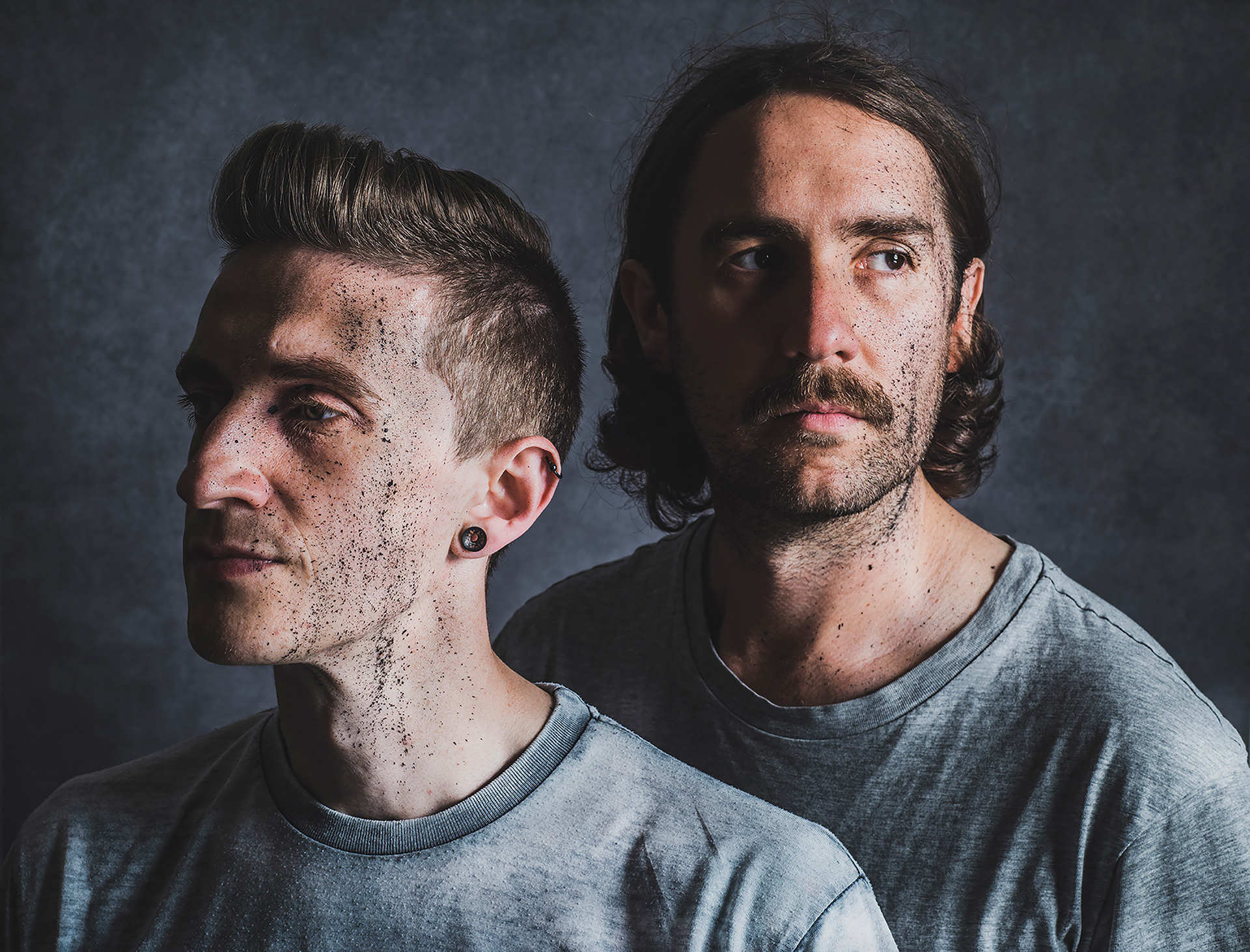 Photoshoot of the band 'Ritual Cloak'
