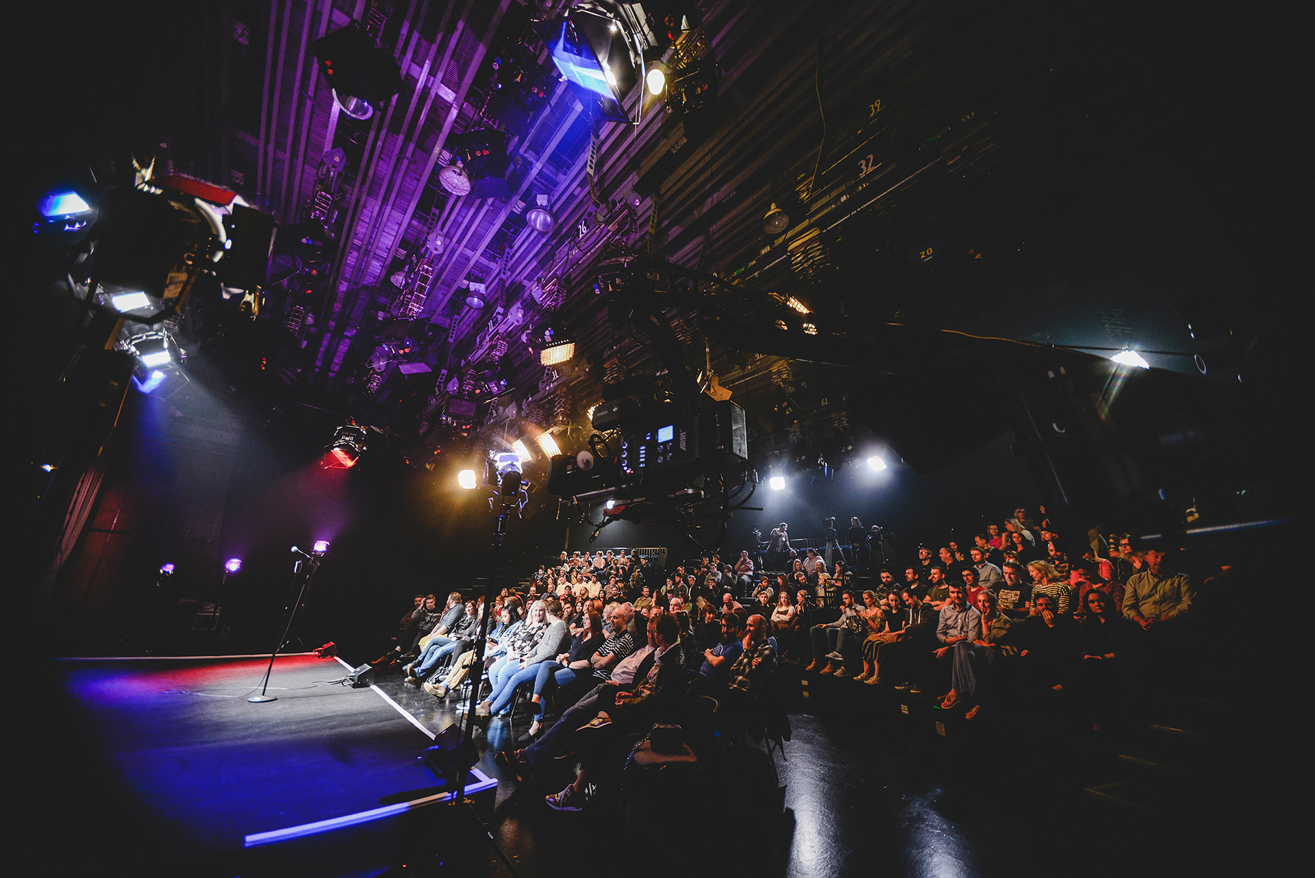 BBC Comedy show 'Stand up for BBC Wales' Promo, production and backstage photography