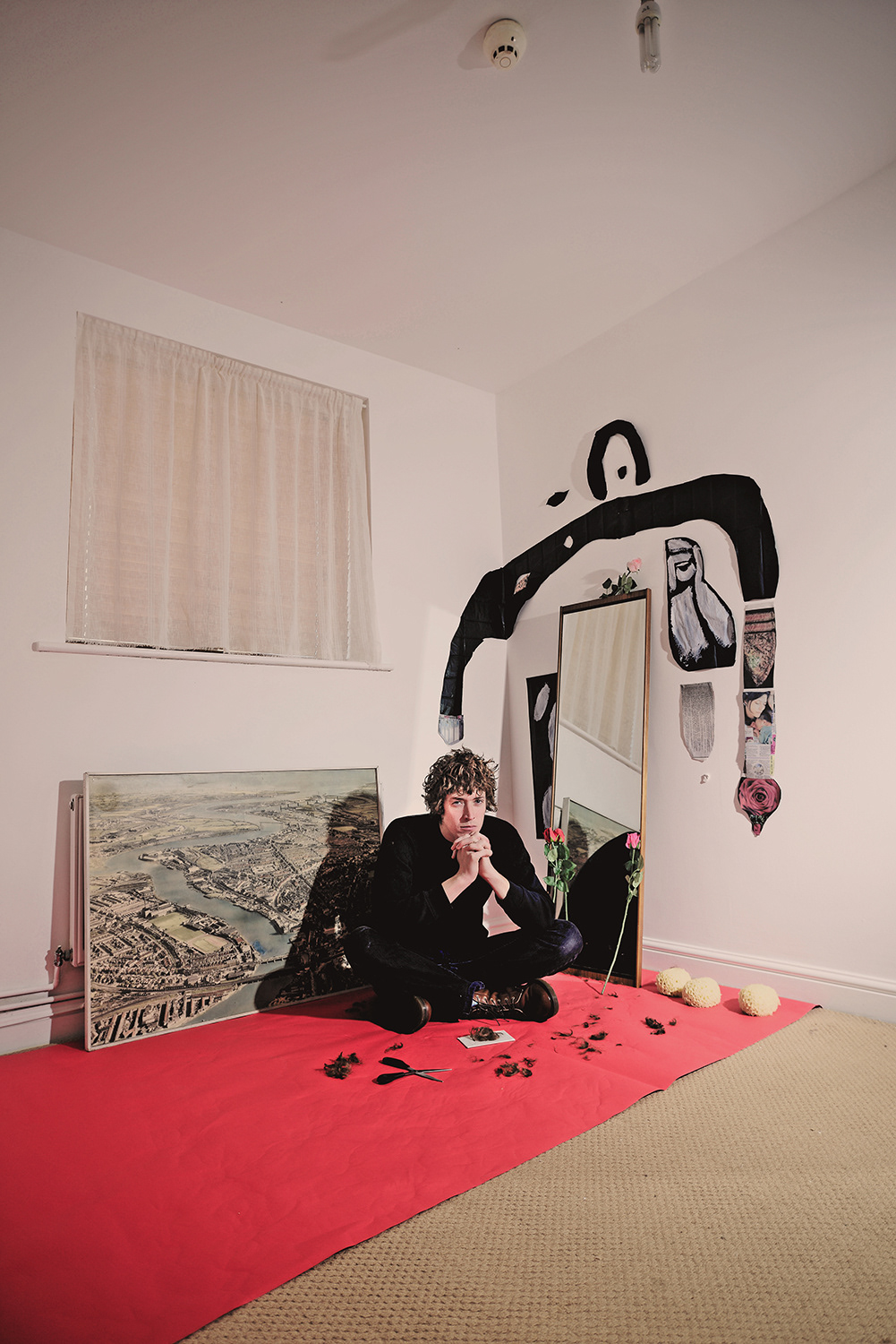Photoshoot for the Musician H Hawkline