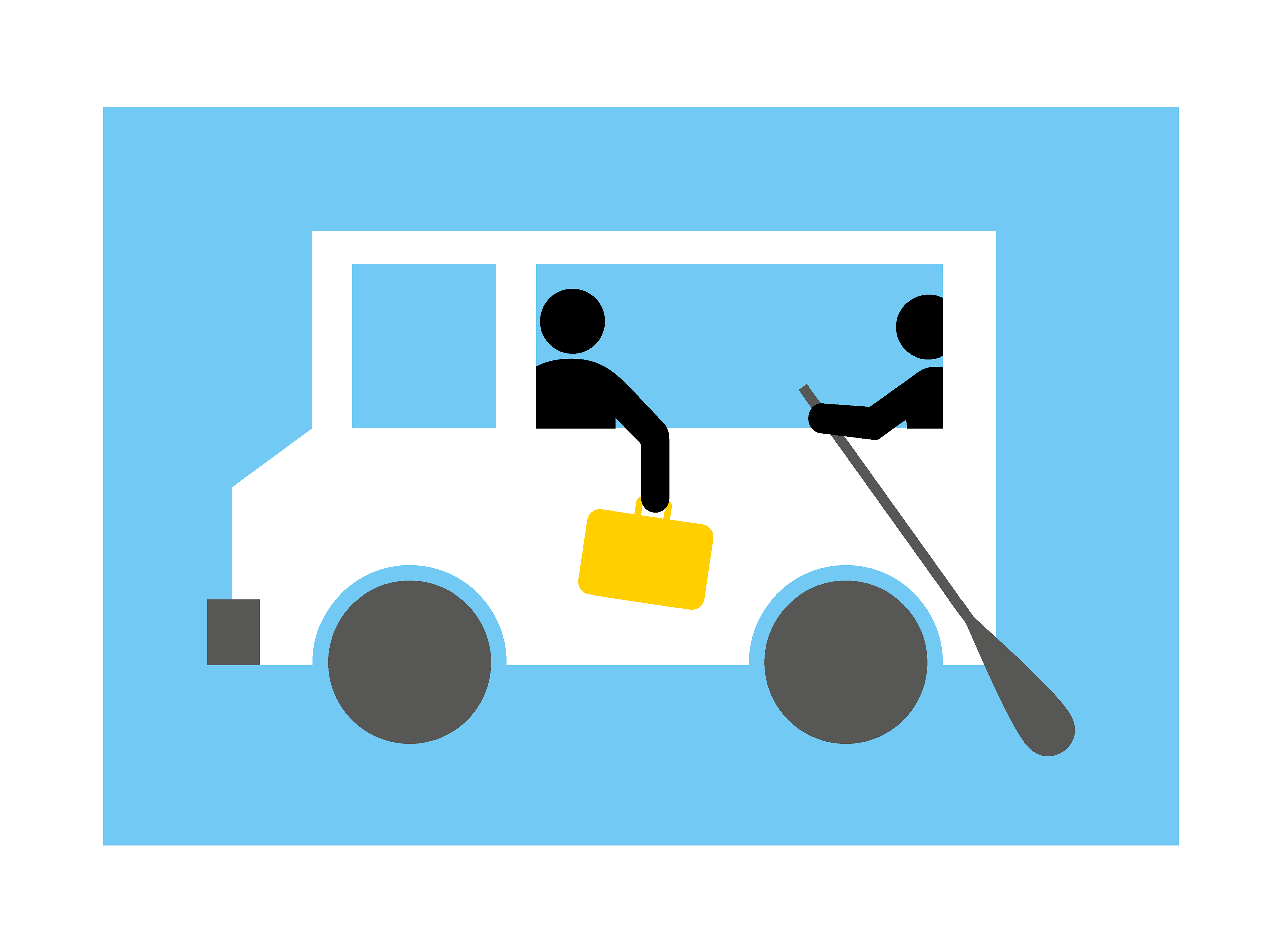David Gil — Parcheggio MarcoPolo, check-in office archigraphy, pictographic illustration