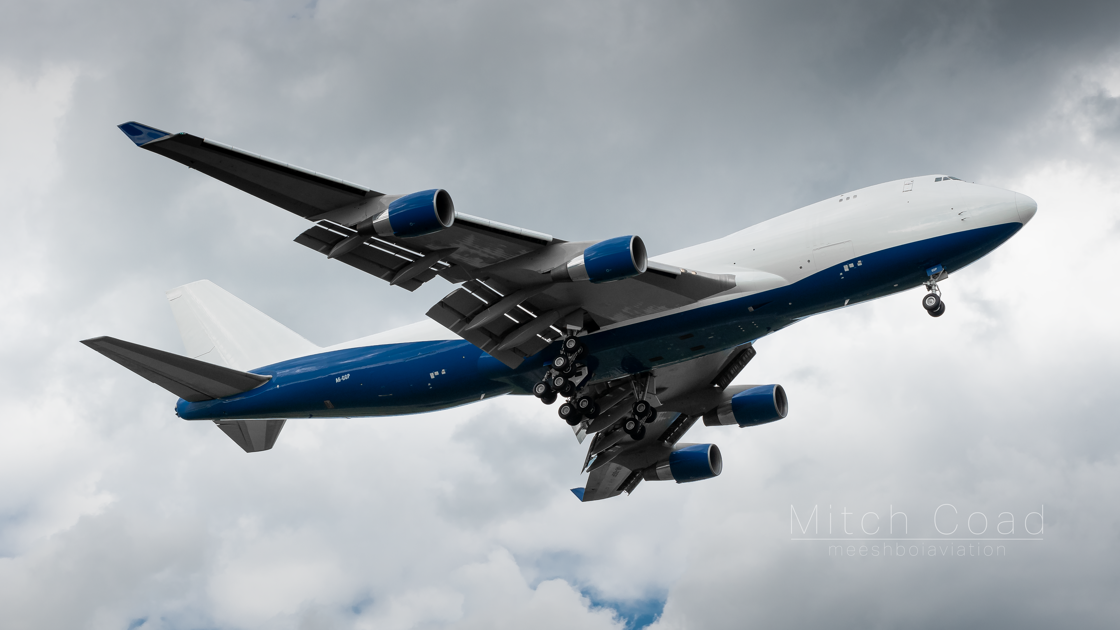 Dubai Air Wing - Boeing 747-400F - A6-GGP (12/10/2019)