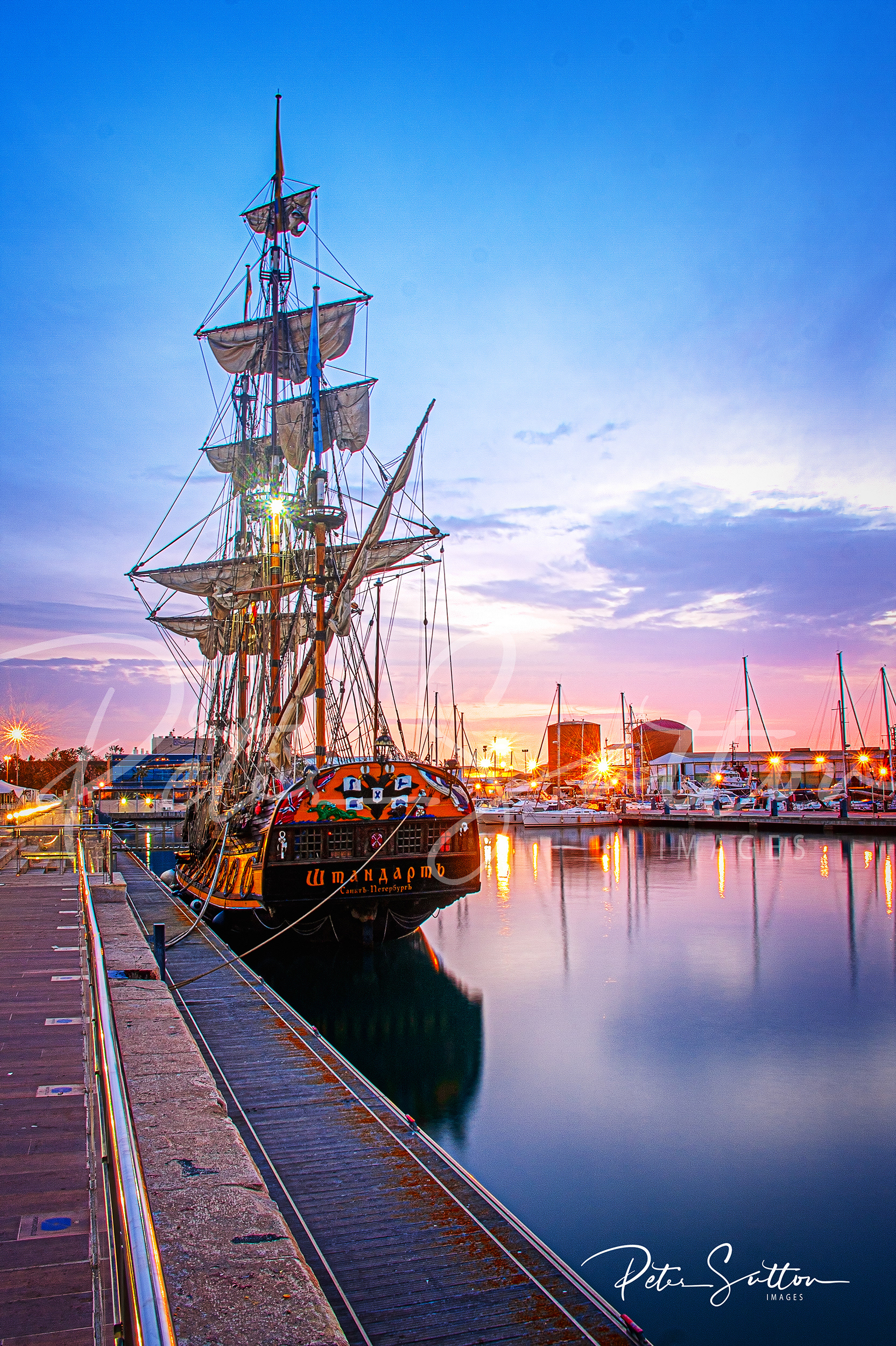 Tall Ship In Grao