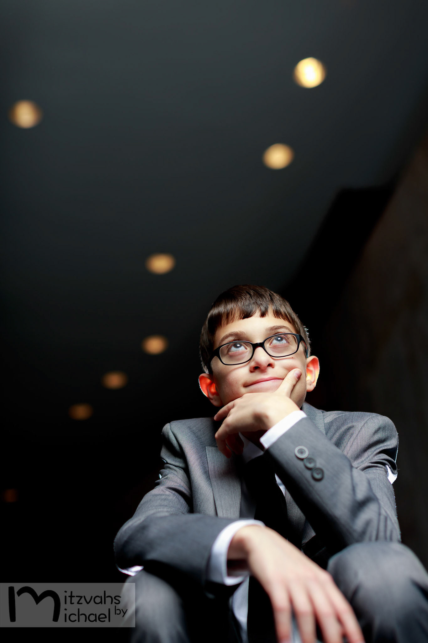 Max’s Temple Sinai Bar Mitzvah portrait session in Washington D.C. on Wednesday, December 4, 2019.