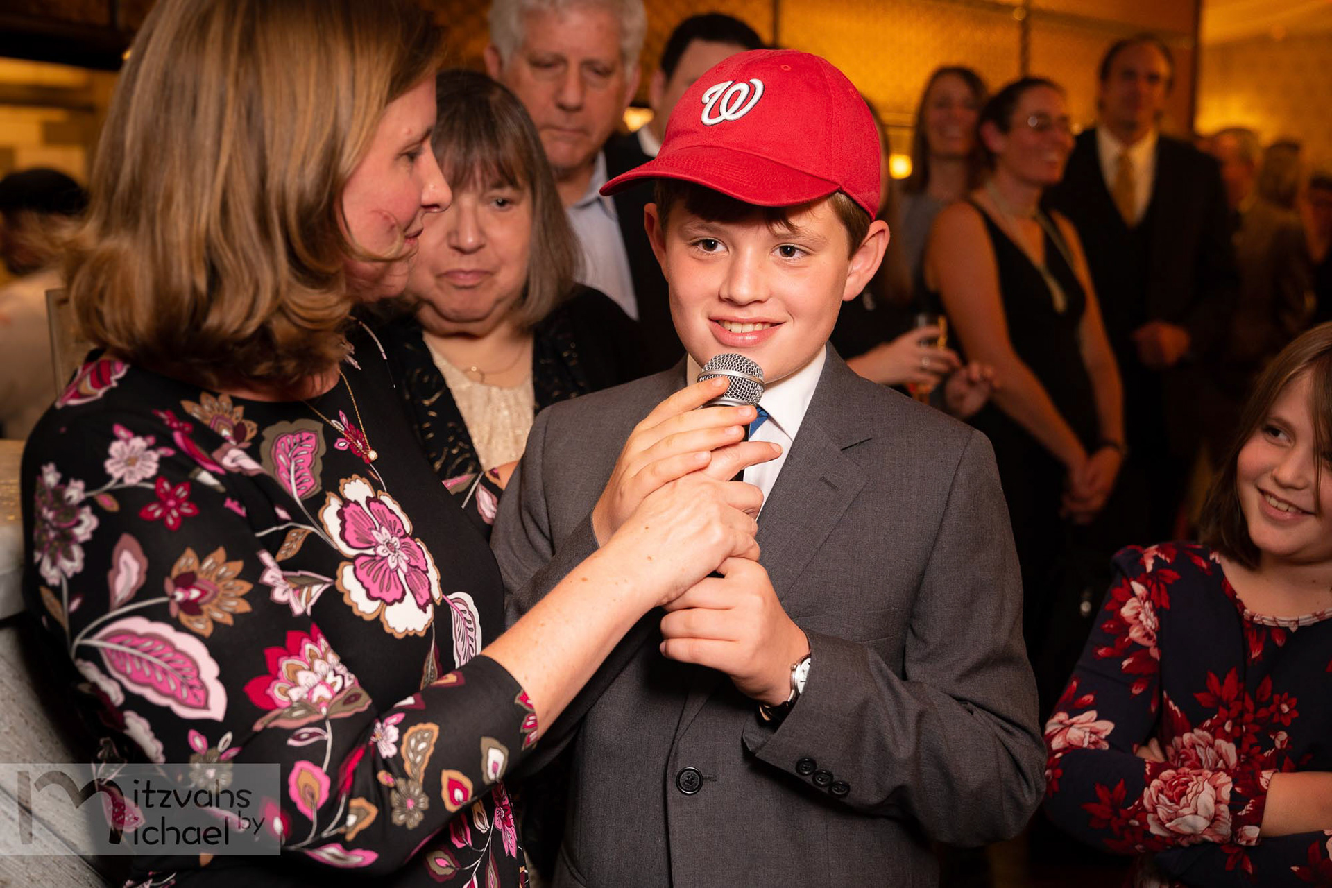 Ben’s Temple Micah Bar Mitzvah kid’s party at Pinstripes in Georgetown and family dinner at Sfoglina in Van Ness.