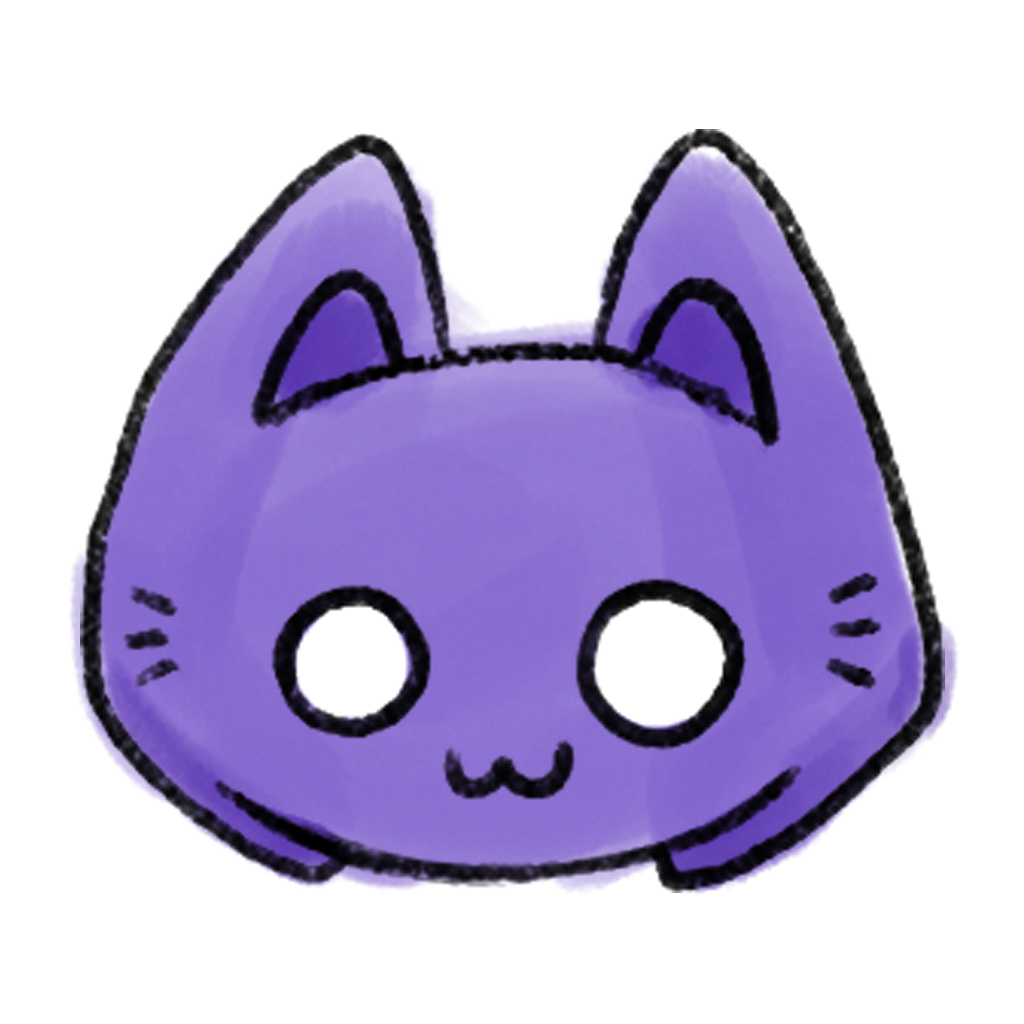 Cute App Icon Cat Hand Drawn Icon iPhone Icon Cat 