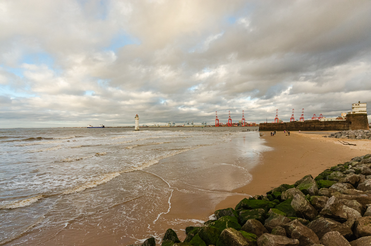 Fort Perch Lighthouse, New Brighton, Wirral
