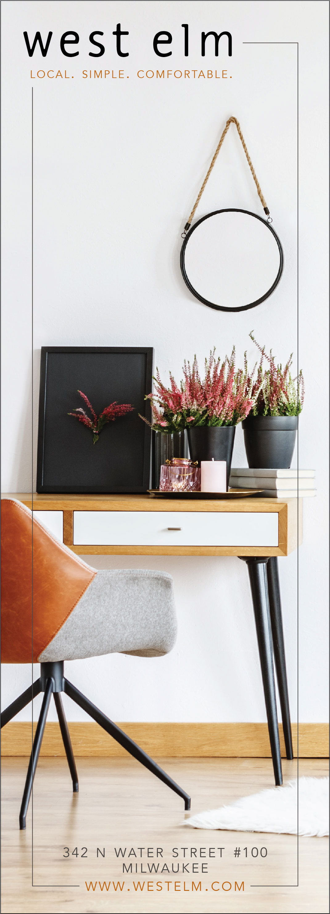 West Elm Third Page Ad