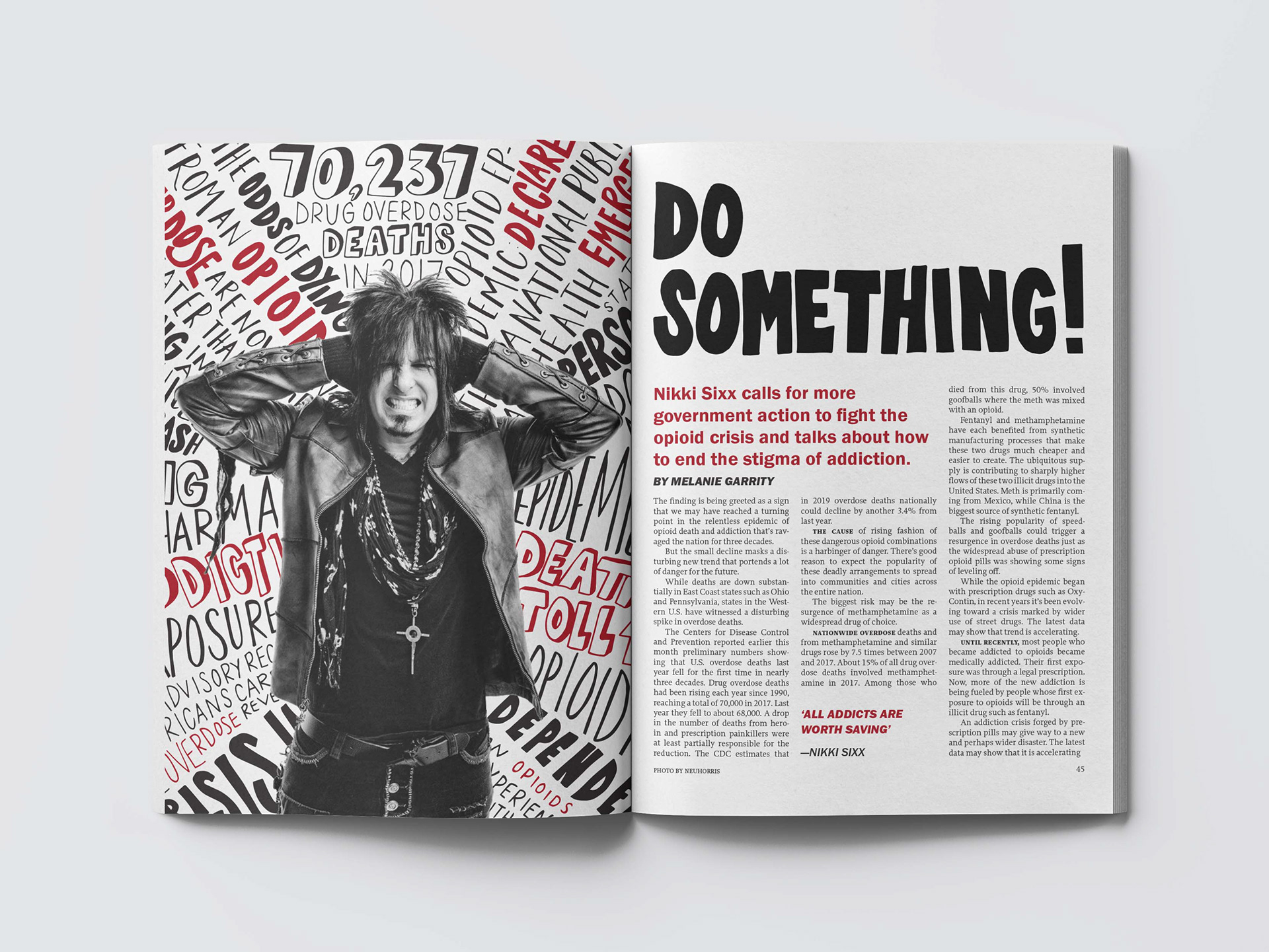 Magazine Spread