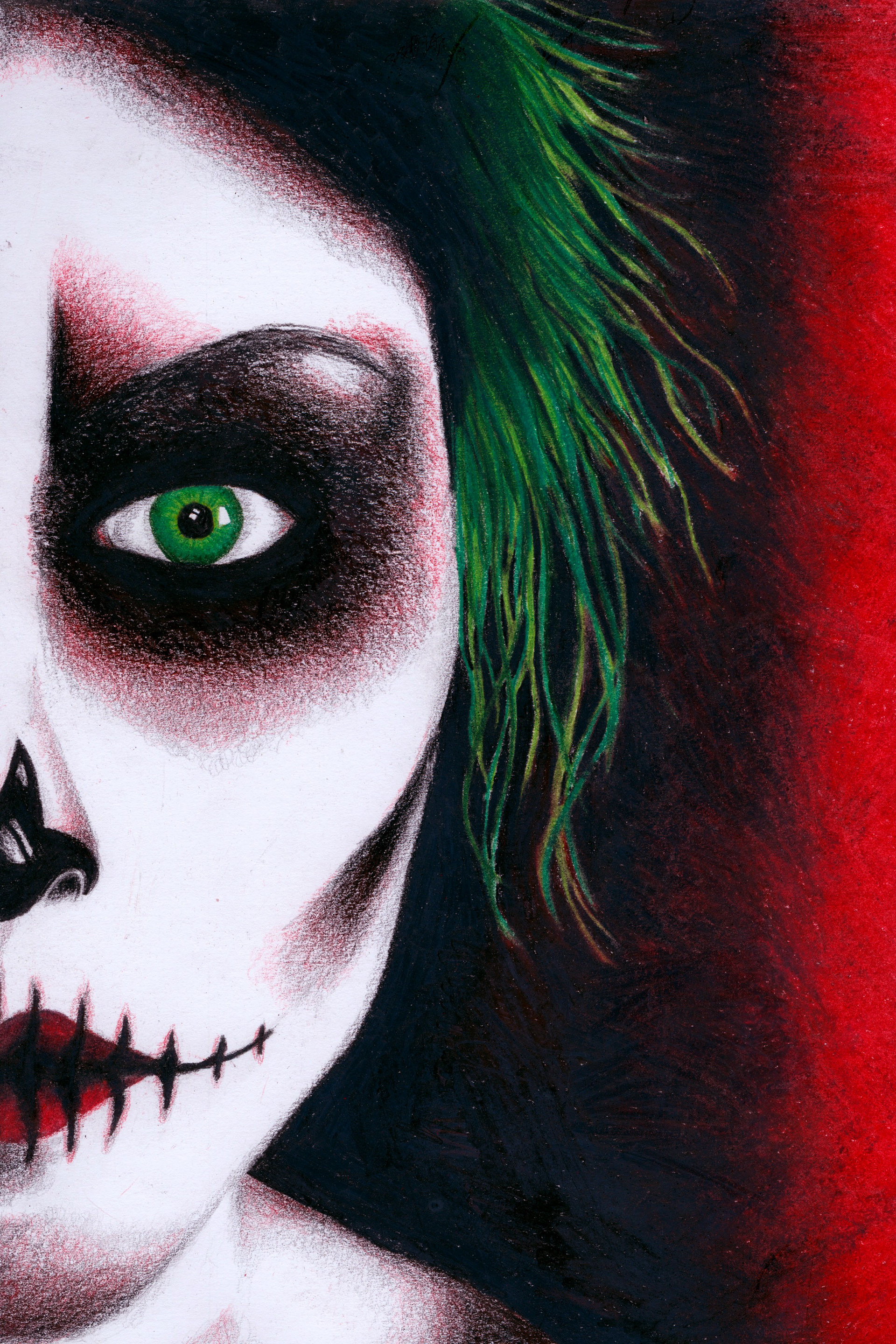 Colored Pencil—Emotional Color Scheme