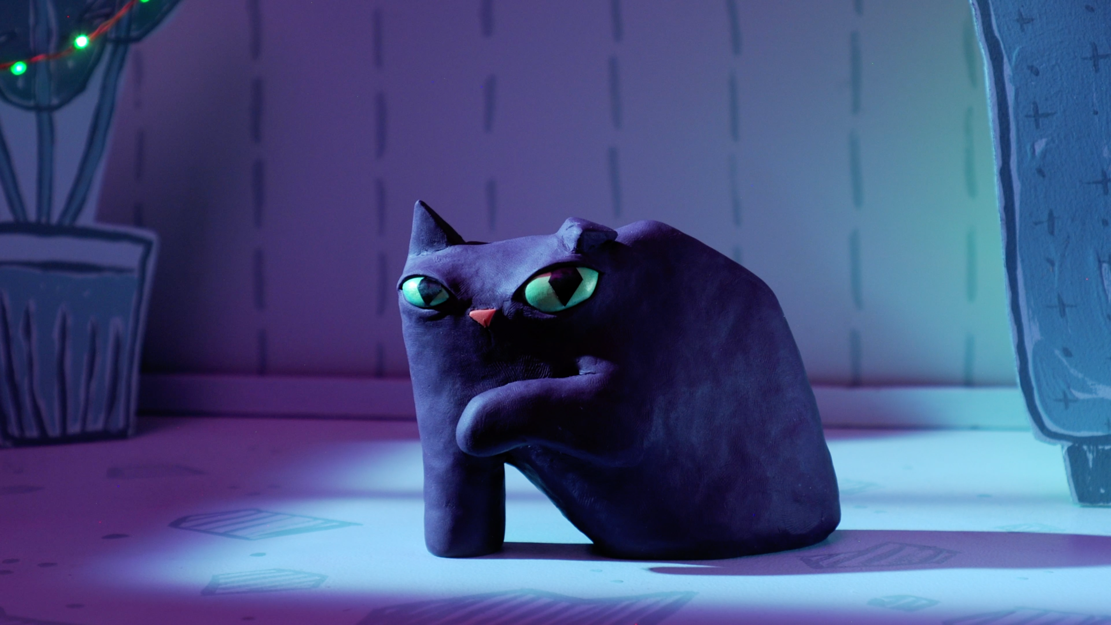 Short Thumbnail: Magical Cat