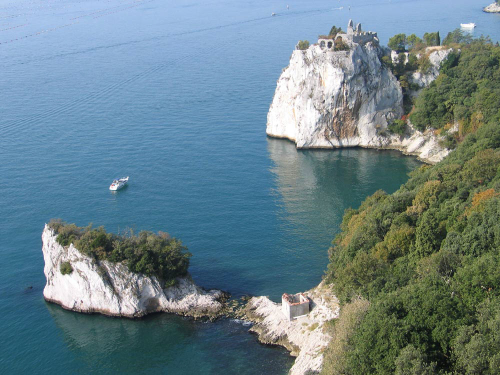 la Baia vista dal Rilke