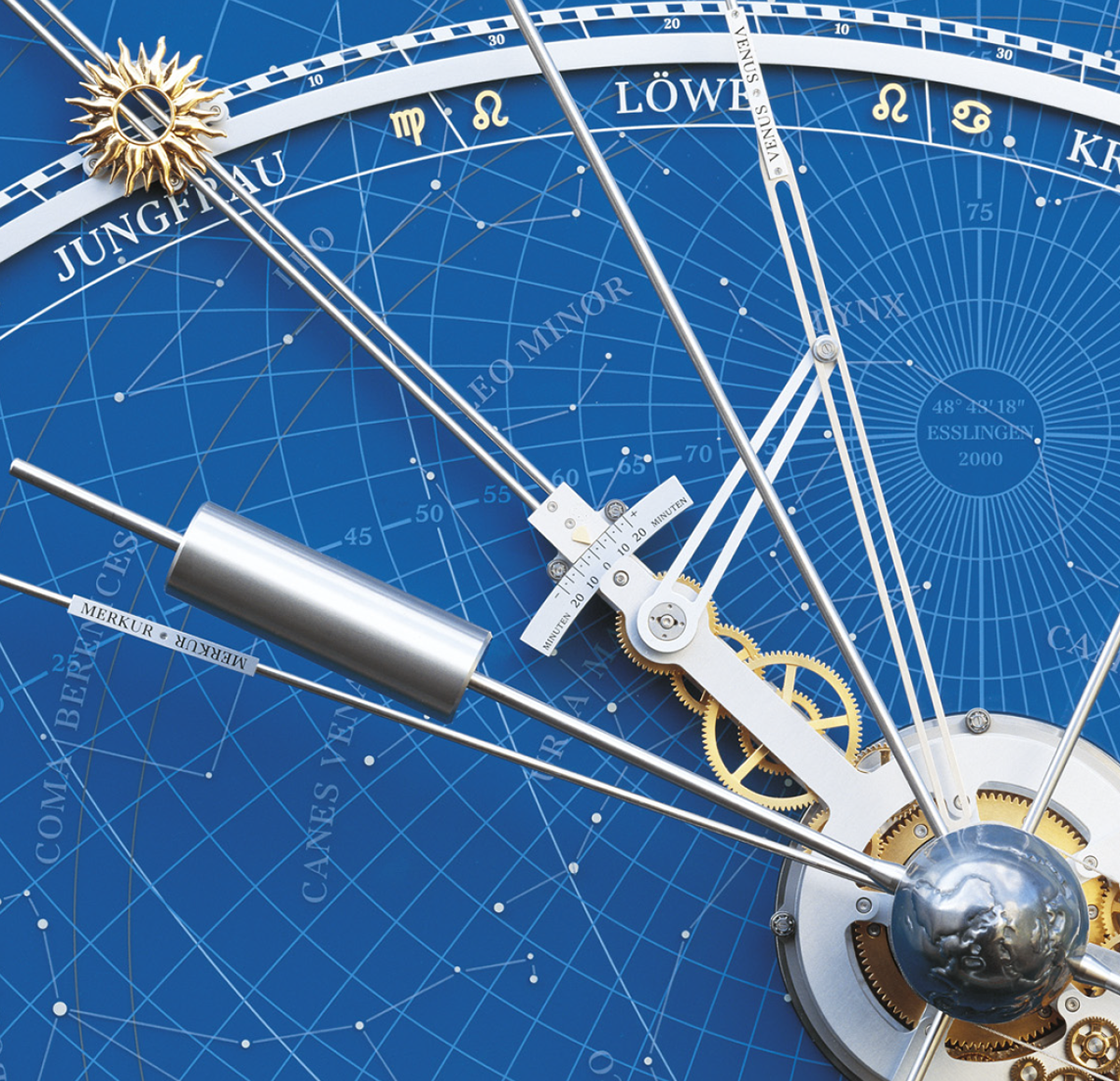 Festo Harmonices Mundi, showing Solar Hand and Not Indicator