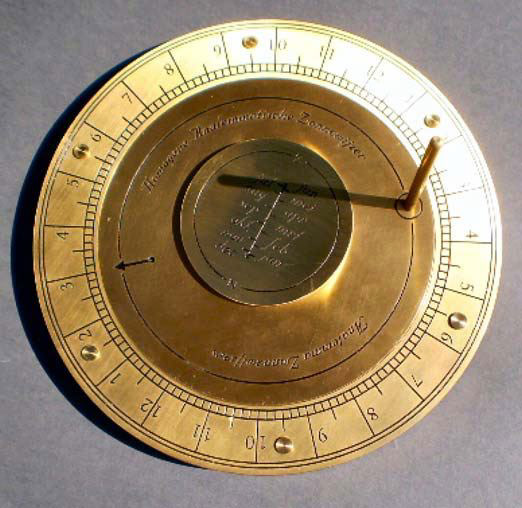 The Equation of Time - Moving Hour Lines Sundials