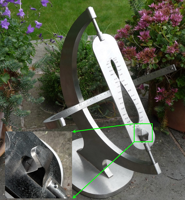 The Equation of Time Shaped Style Sundials