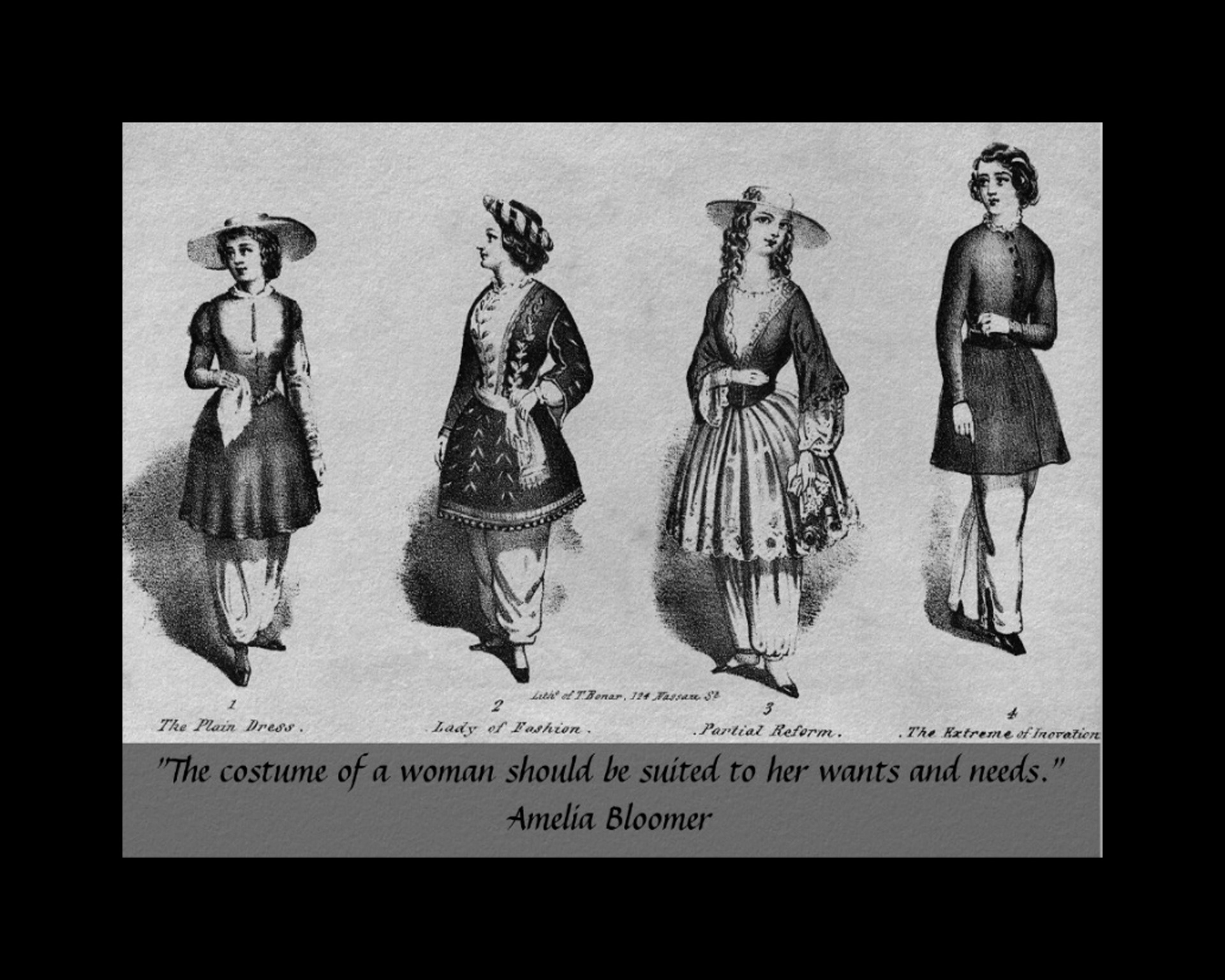 Fashion Statement: The Bloomer and its Impact on the Women's