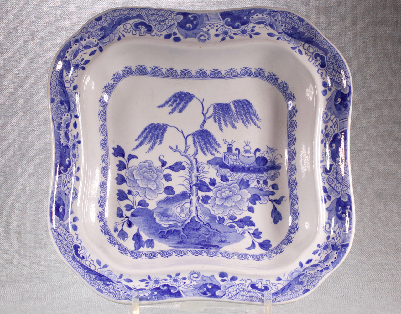 Antiquespode Blue Transferware