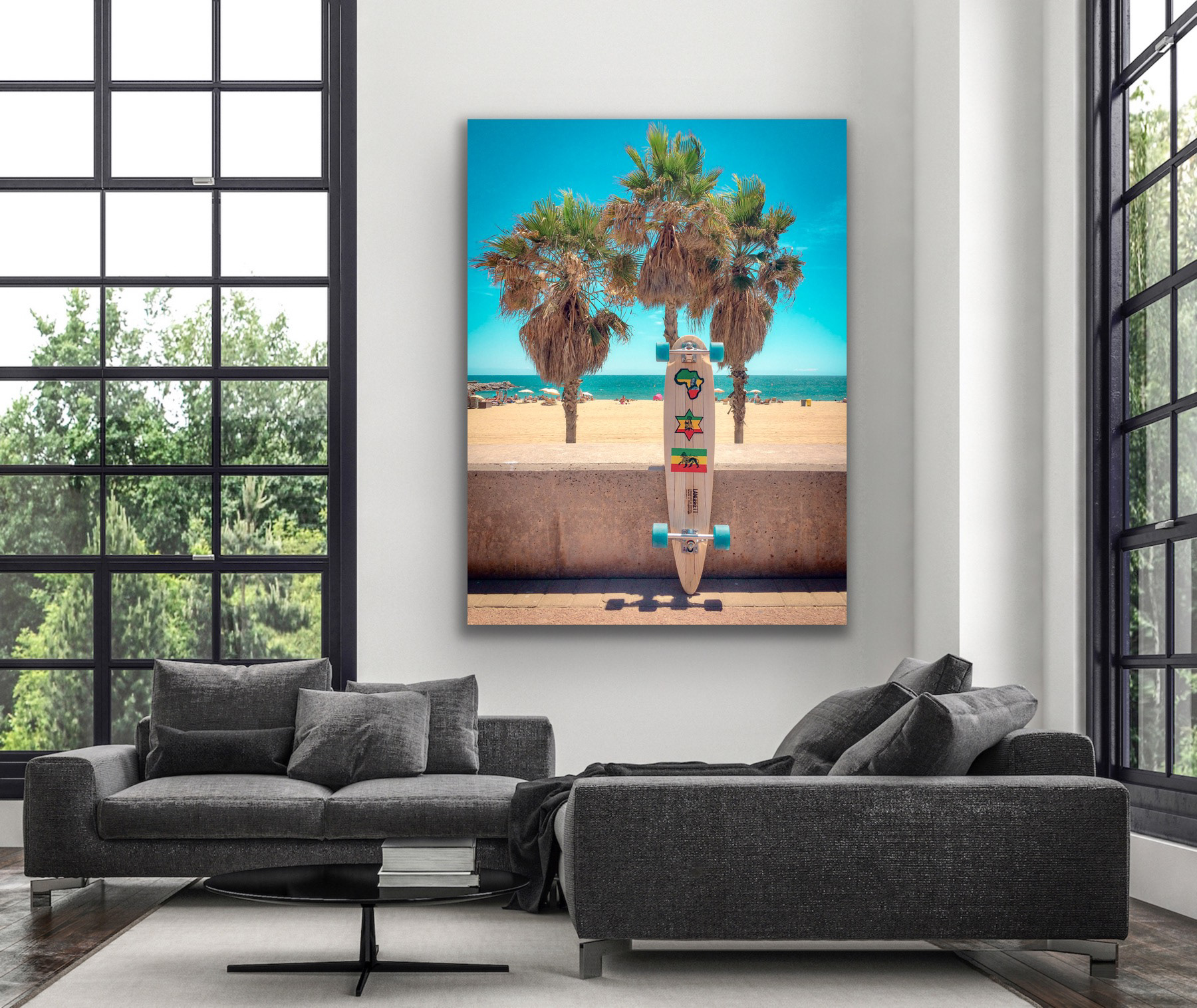 Longboard Platja de la Mar Bella