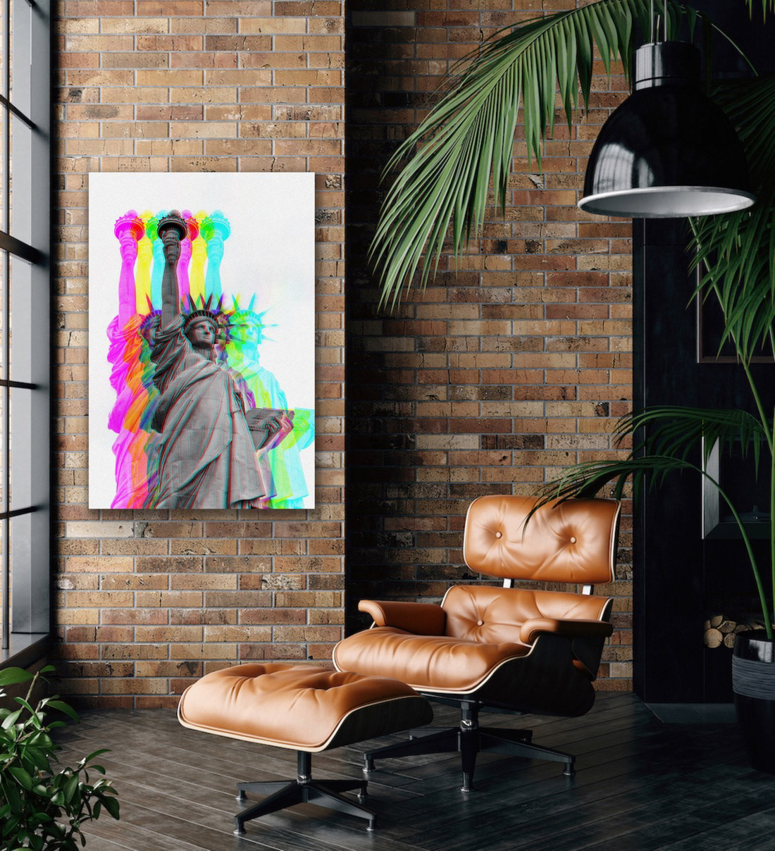 Statue of Liberty Rainbow