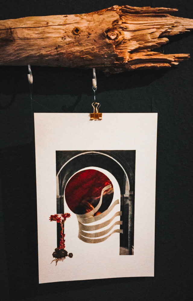 Collage von Lisette Heimbach (Workshopteilnehmerin)