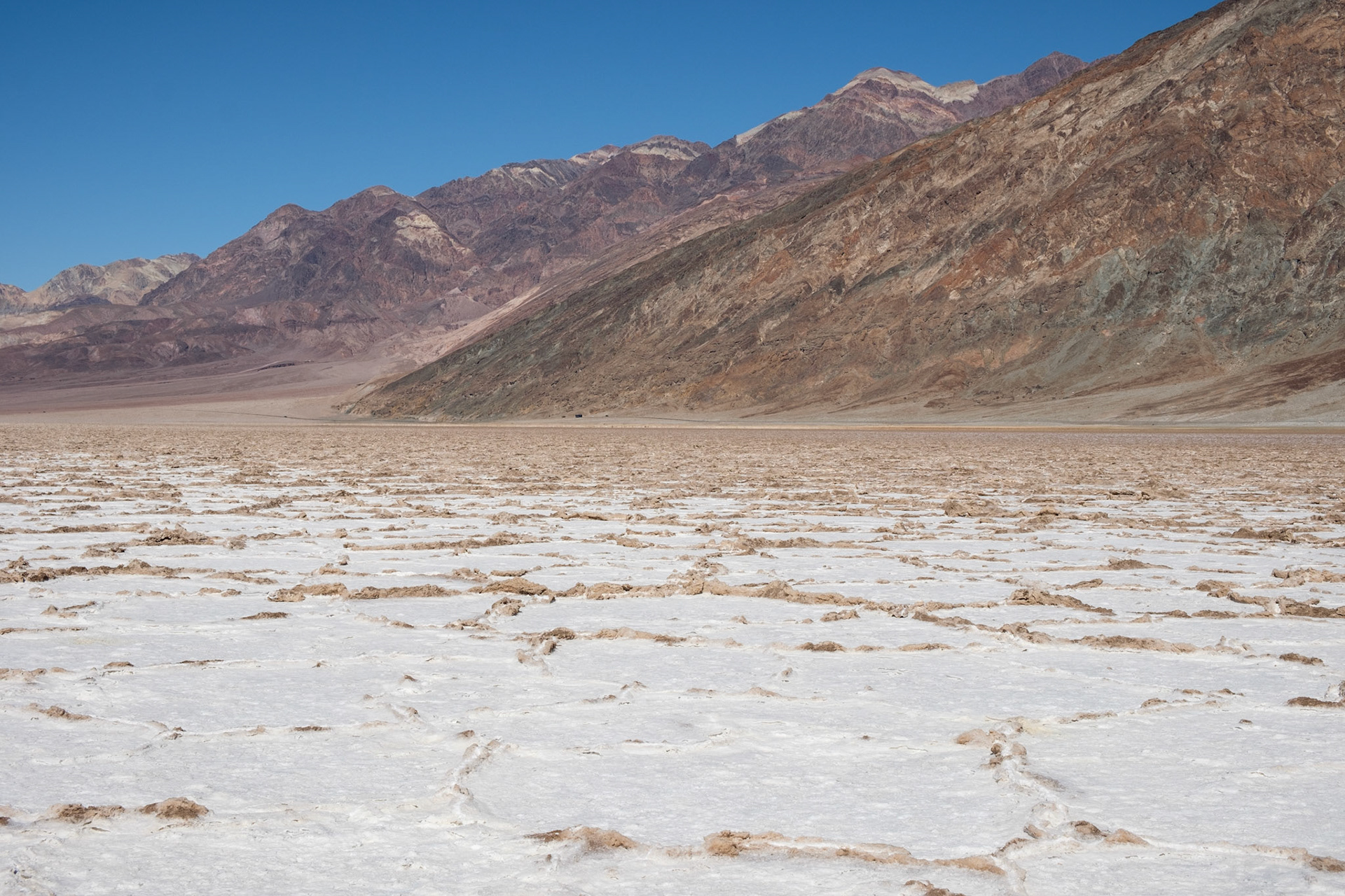 Salt flats, Badwater Basin
