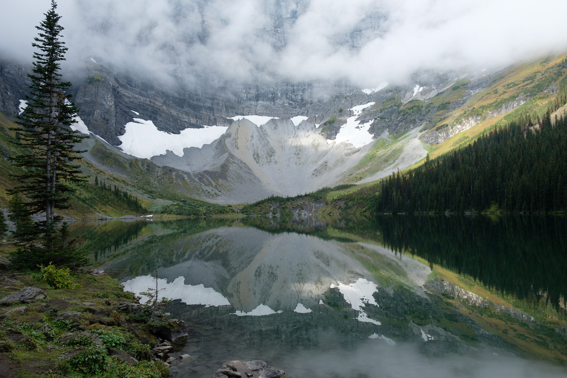 Reflections in Rawson Lake