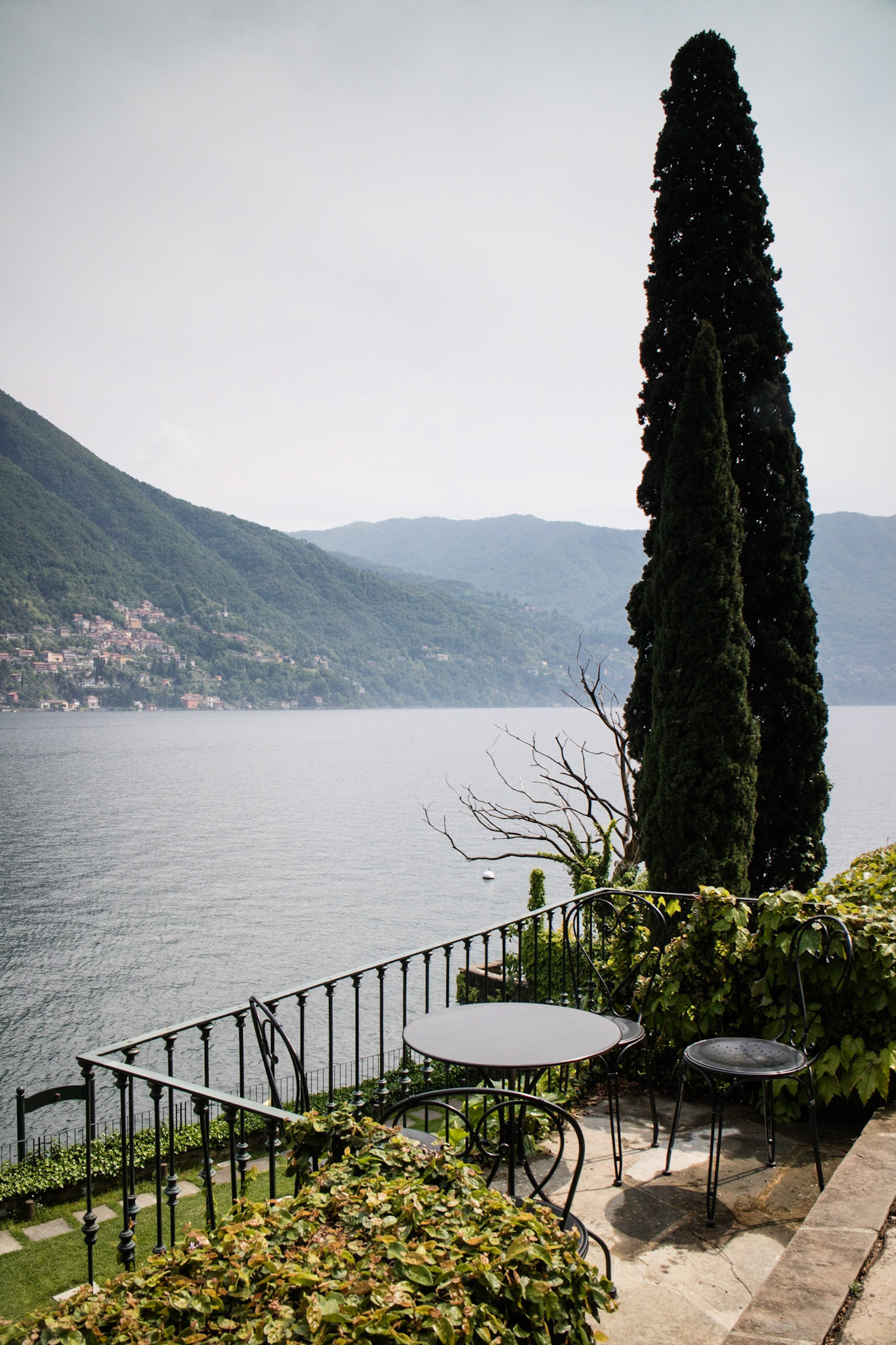 Lake Como and garden, Relais Villa Vittoria