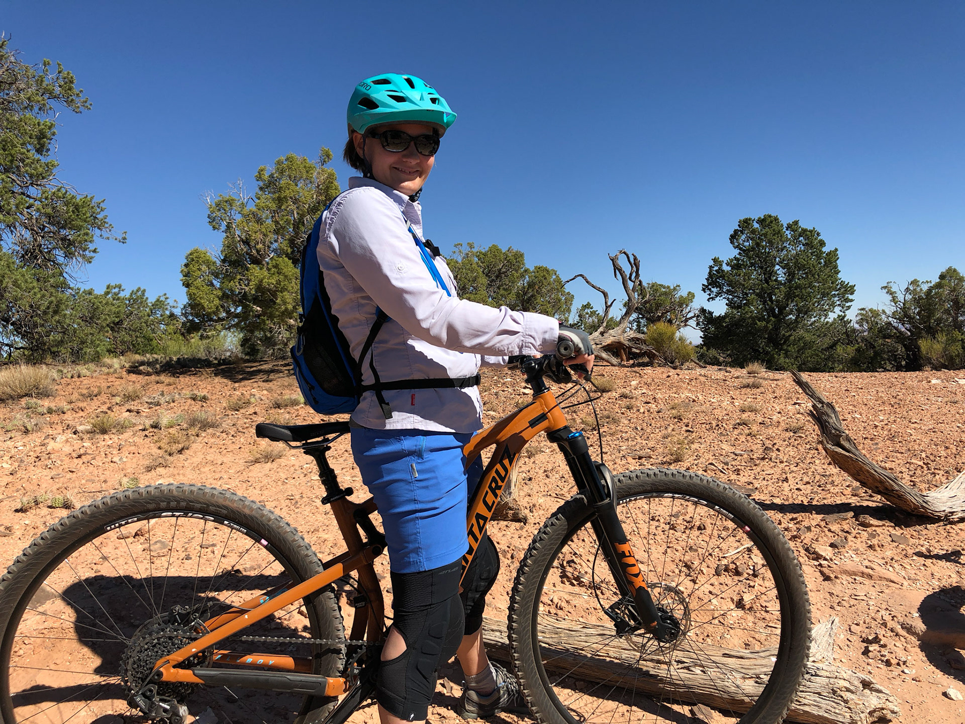Mountain biking at Dead Horse Point State Park