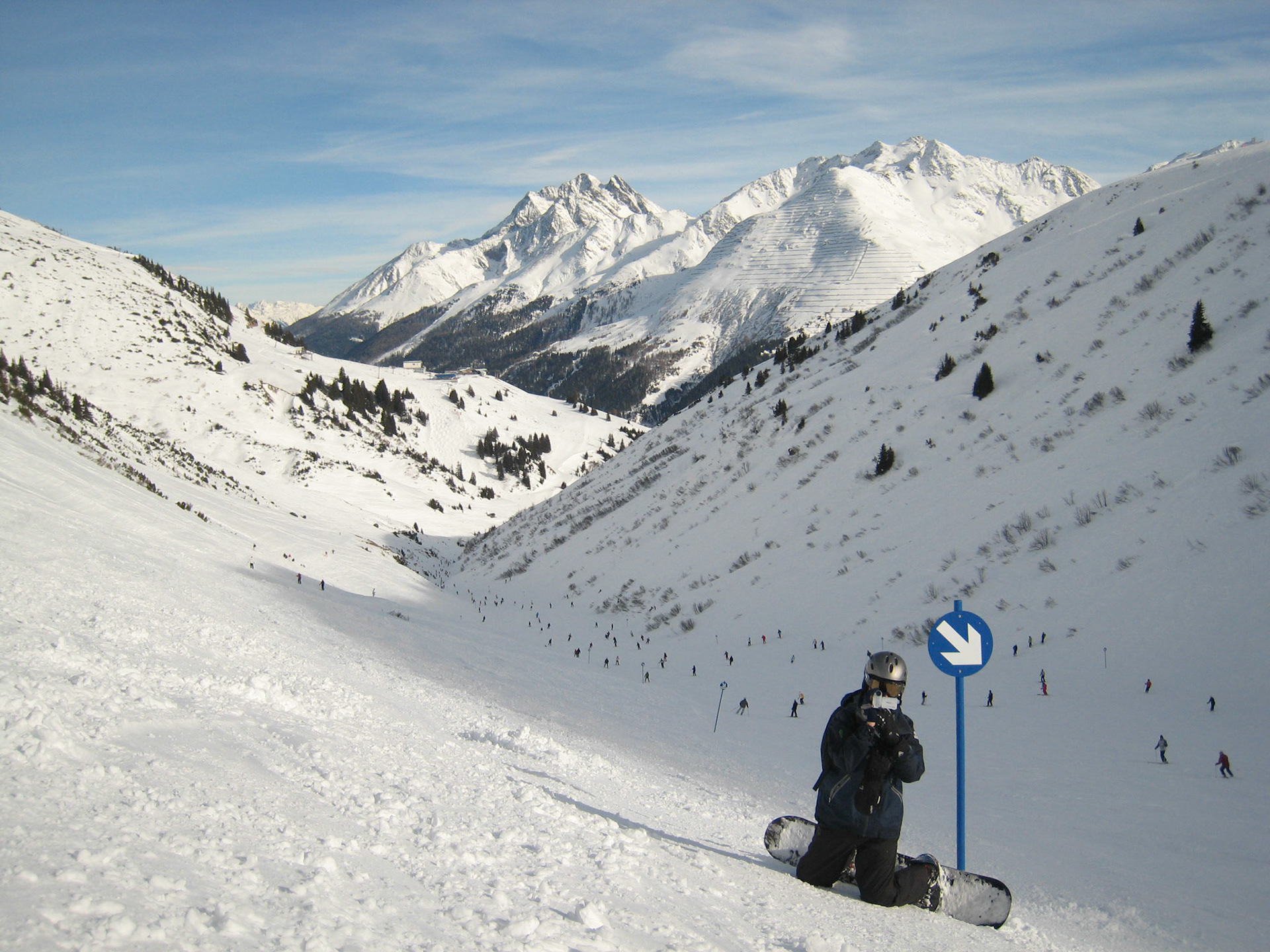 "Happy Valley" - run from Galzig back to St Anton