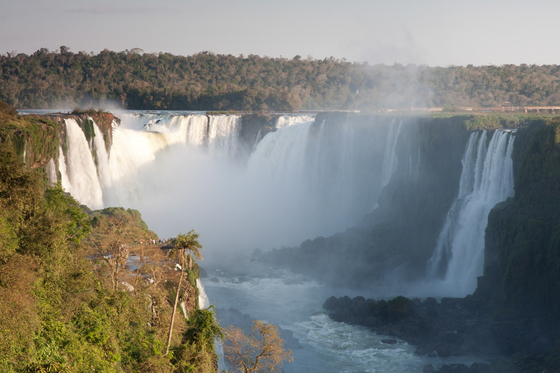 Iguassu Falls, from Brazil