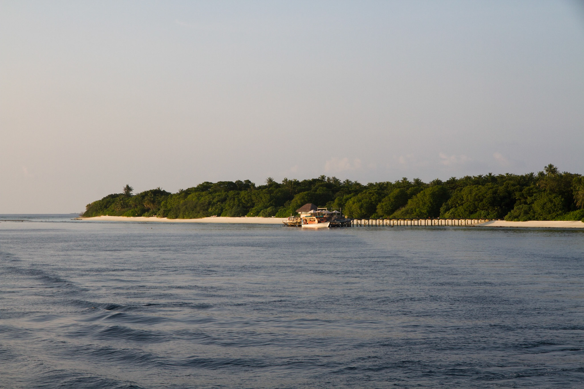 Leaving Bar(a) Bara on a dolphin cruise