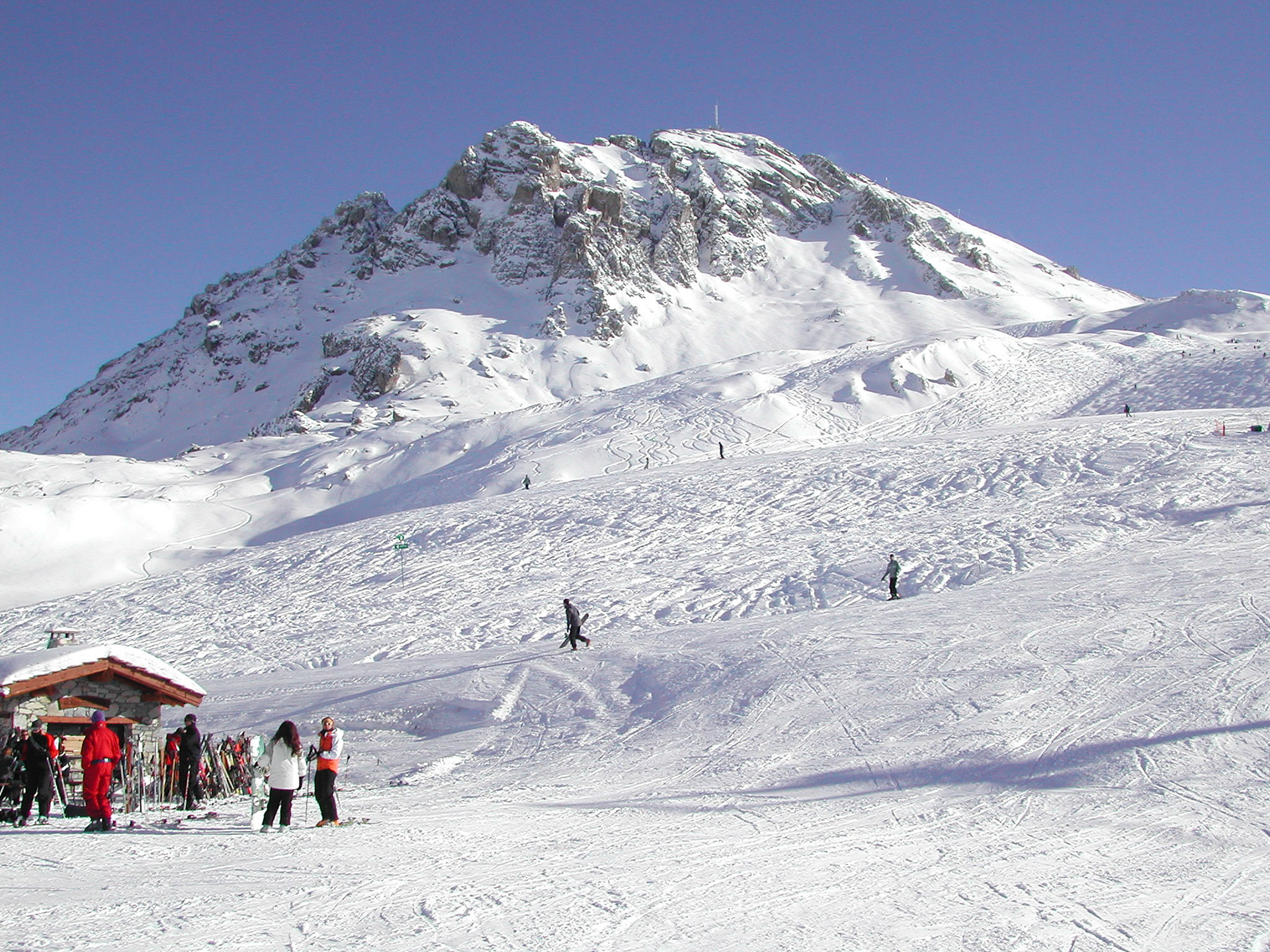 At the bottom of Marmottes chair
