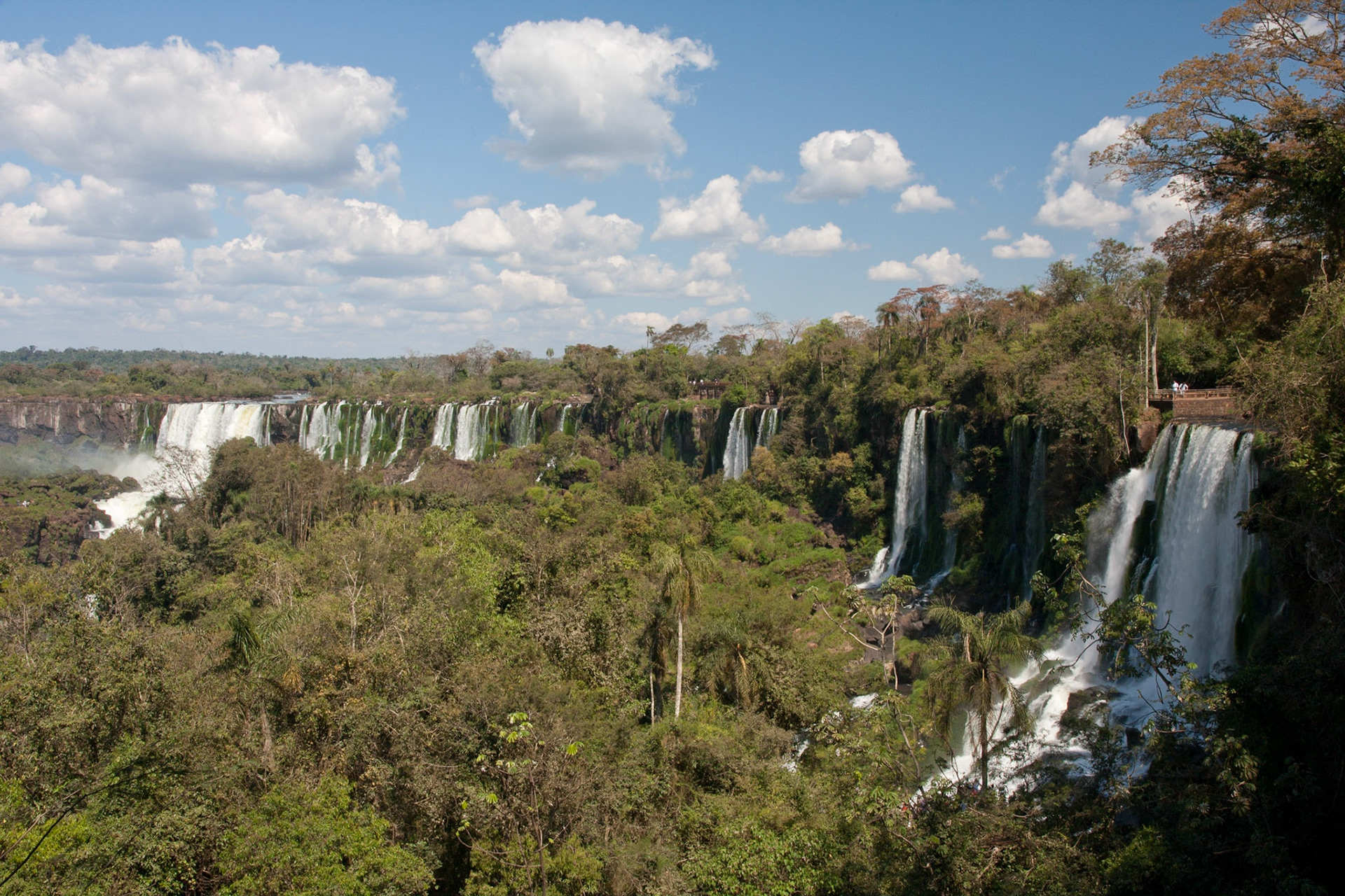 Iguassu Falls from Circuito Superior, Argentina