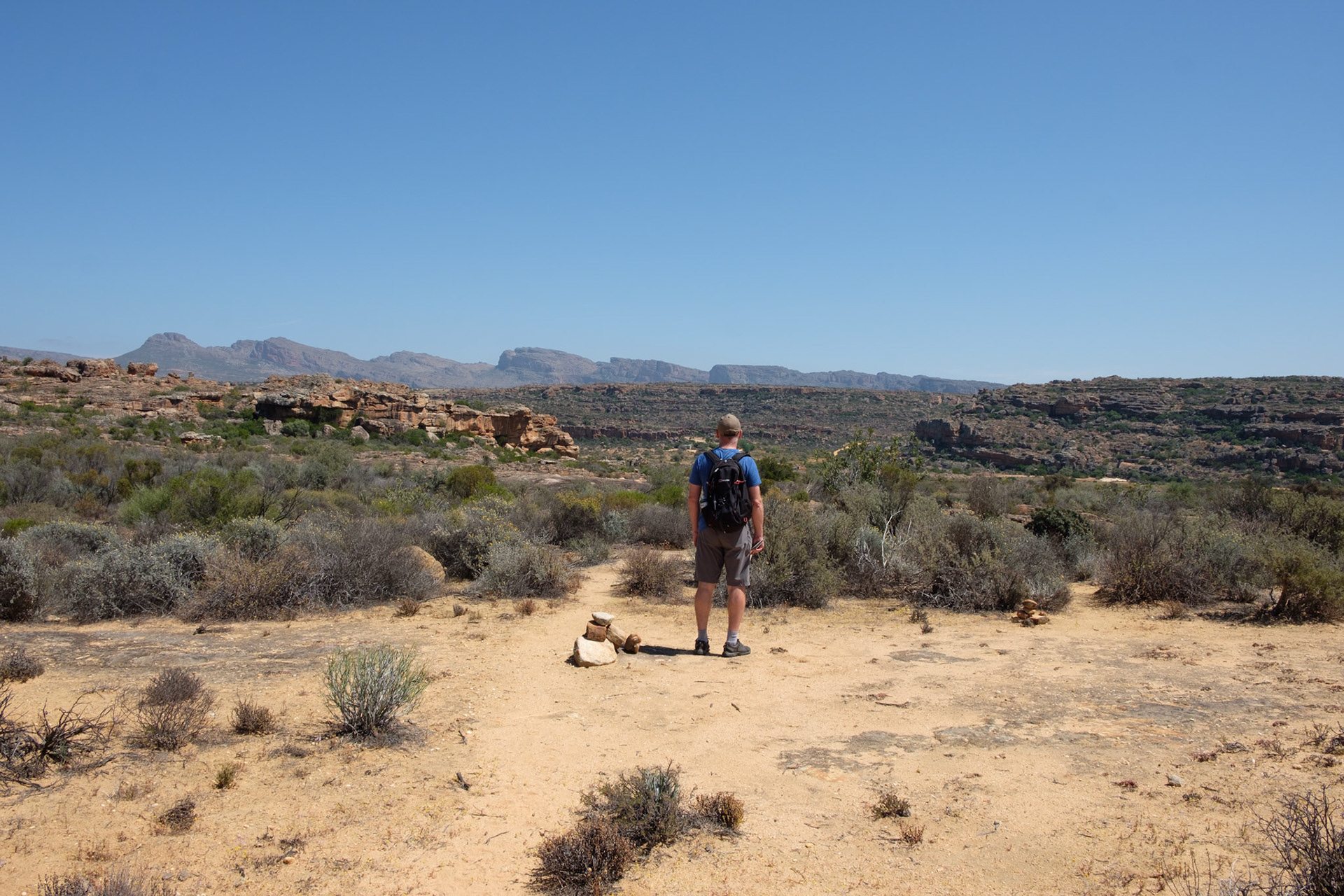 Mountain trail, Bushmans Kloof