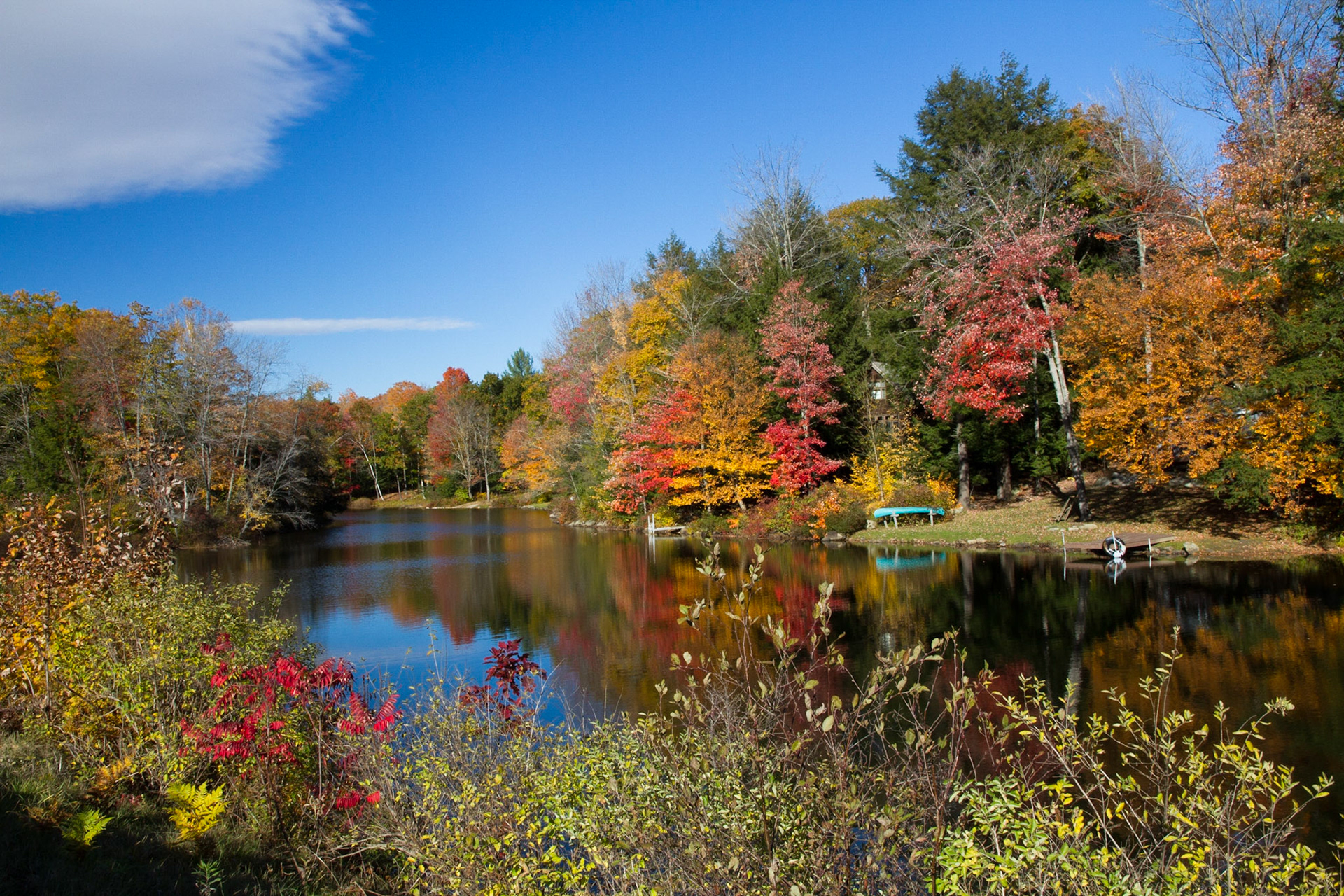 Views along VT Rte 100