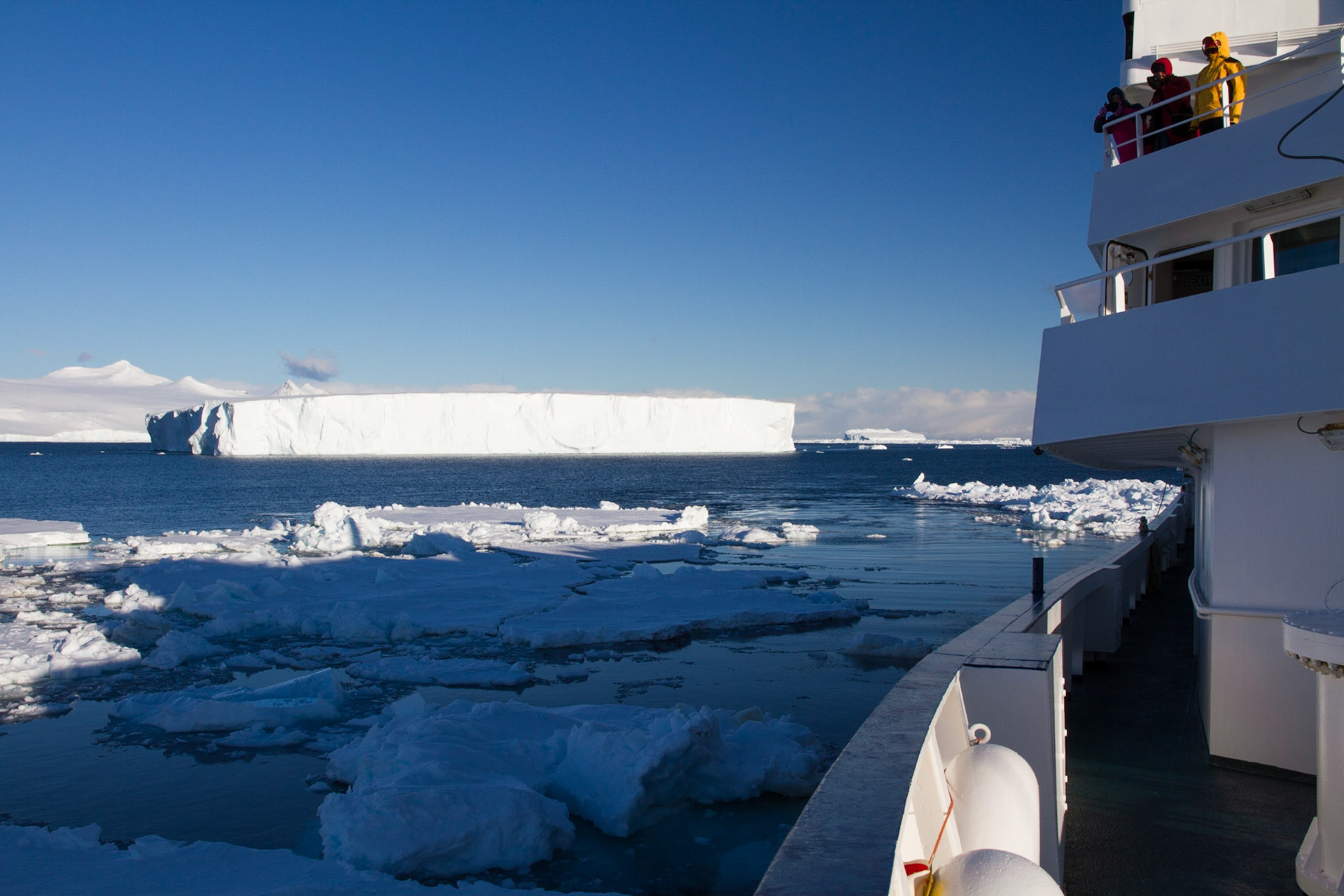 "Table top" iceberg, Antarctica
