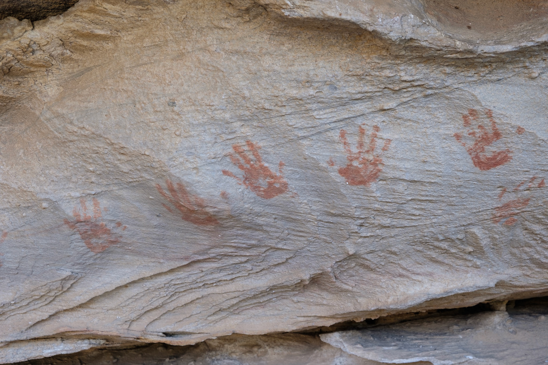 Khoi Khoi hand prints