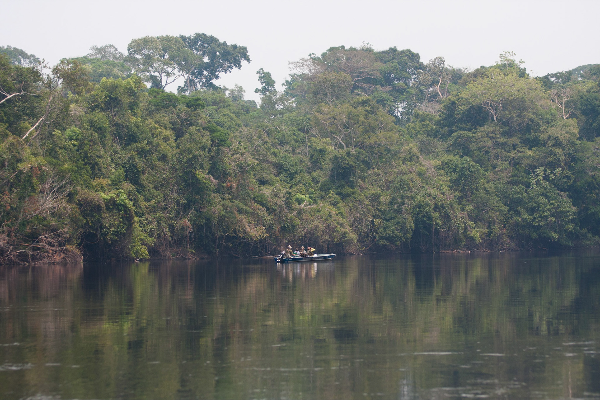 Another boat from the lodge