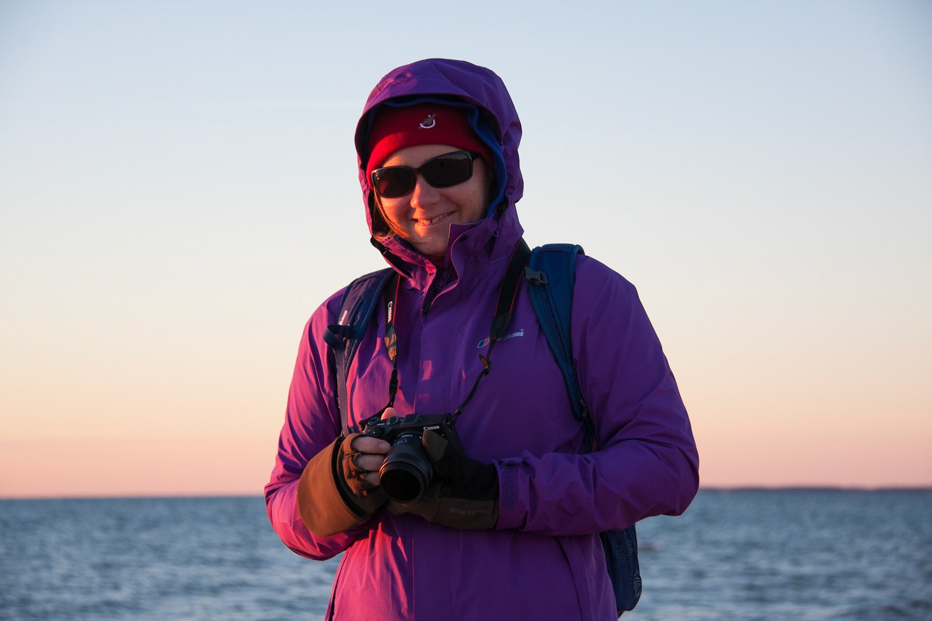 Sunset at First Encounter beach