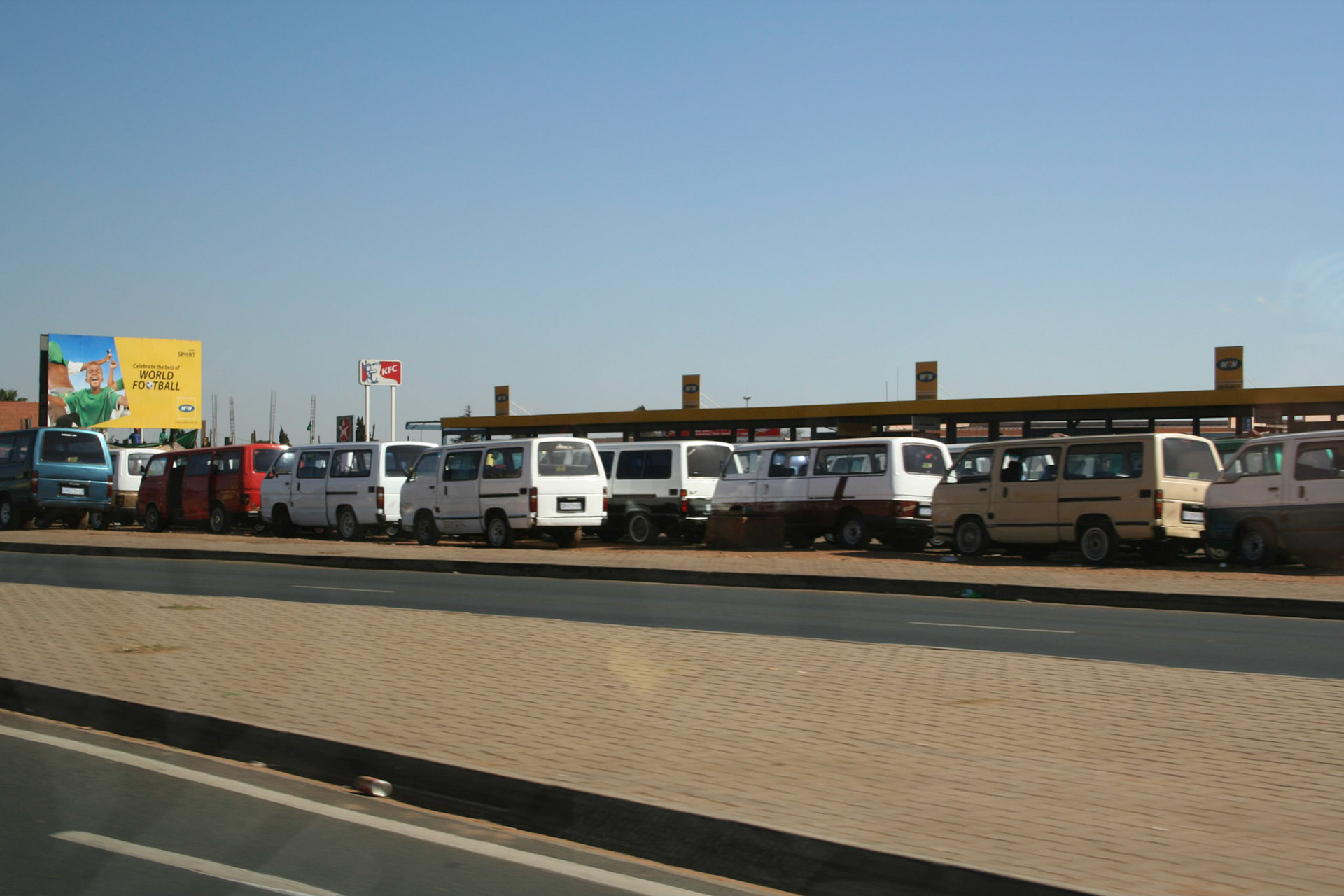 Soweto taxi rank