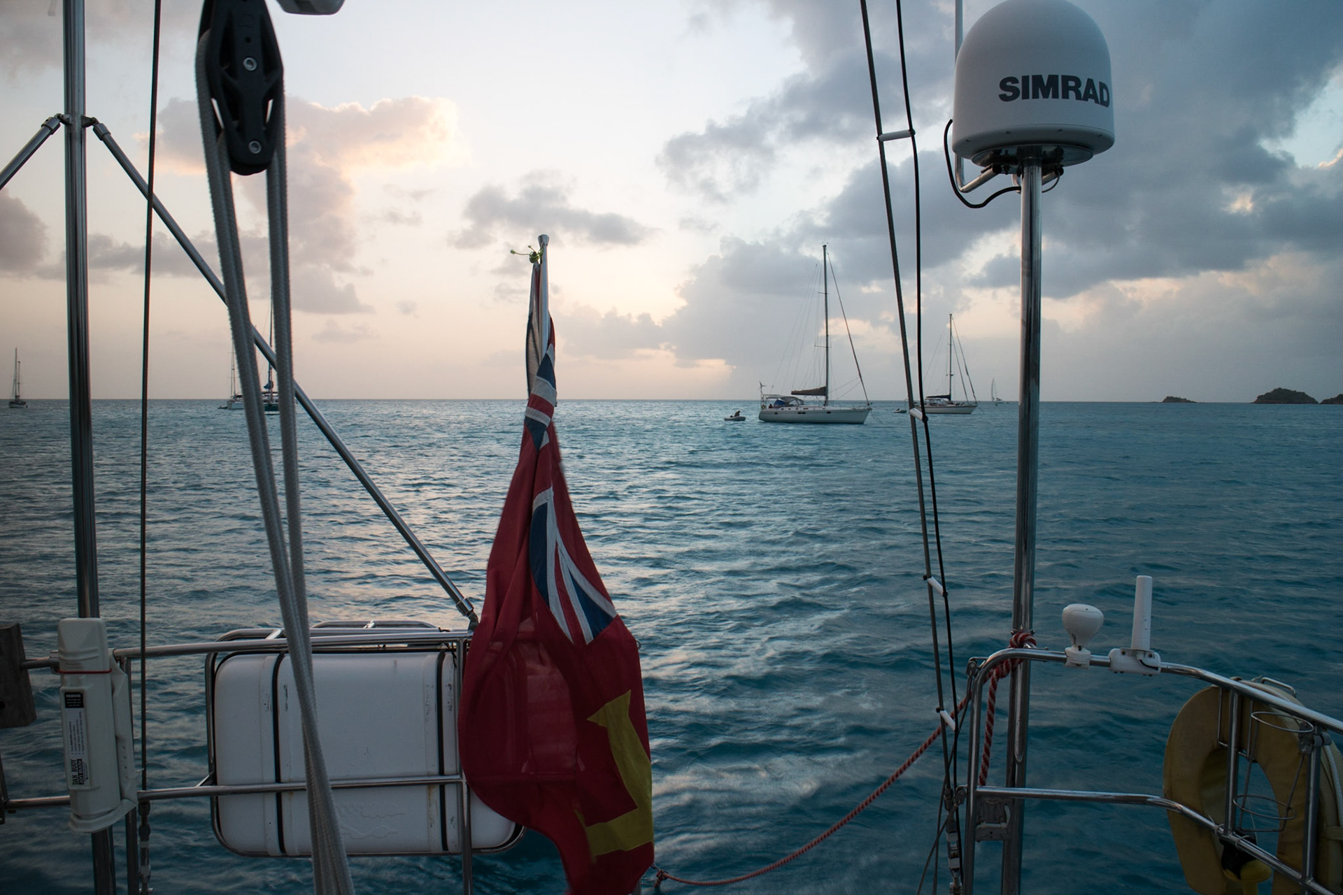 Sunset at Jolly Harbour