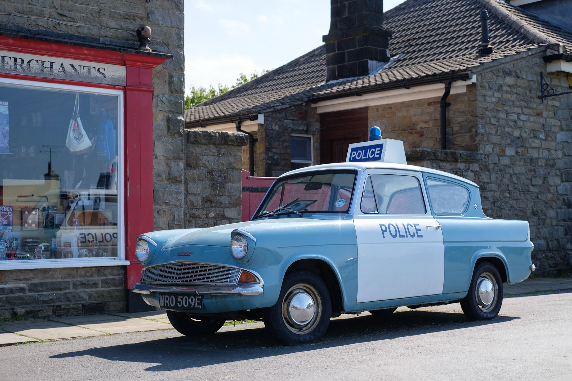 1960’s police car, as used in Heartbeat TV programme